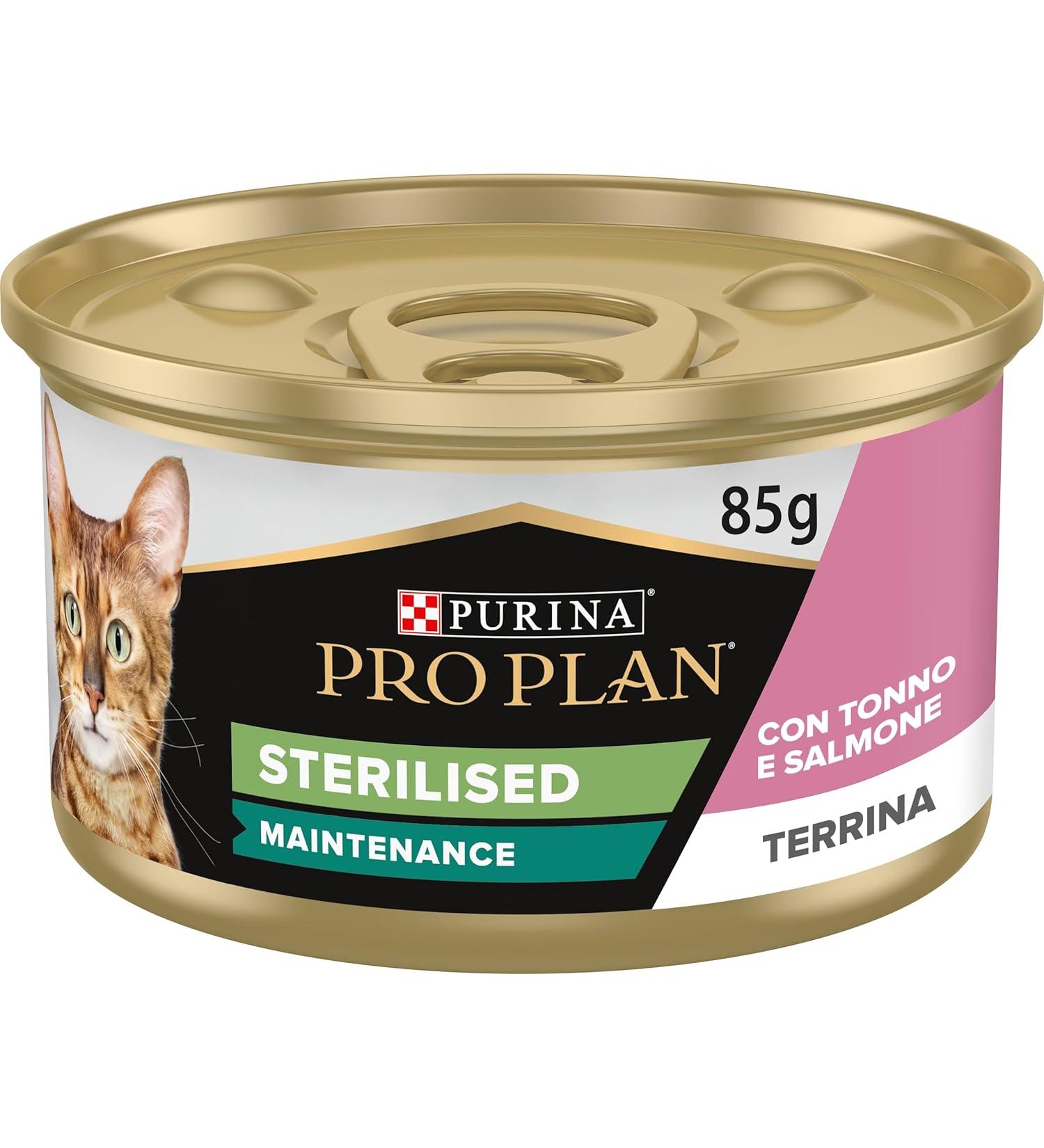 teknotrust Sterilised Neutered Cat Canned Salmon 85 gr X 12 Pieces - Buy Online on GoSupps.com