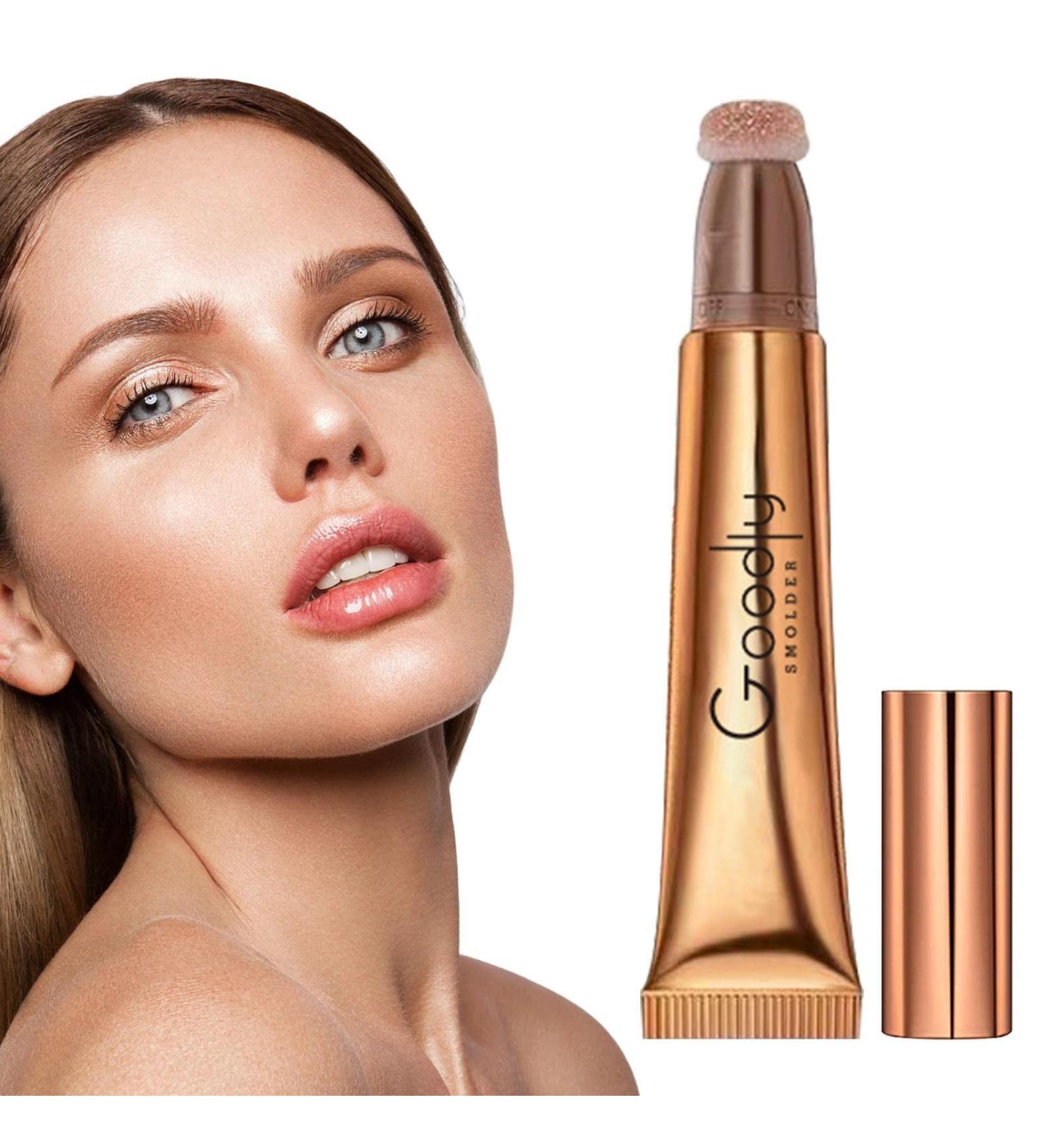 REMEK Highlighter Wand Bronzer Pen 15ml Beauty Stick Air Cushion Applicator Creamy Texture Brightens and Tints the Face 5# - Buy Online on GoSupps.com