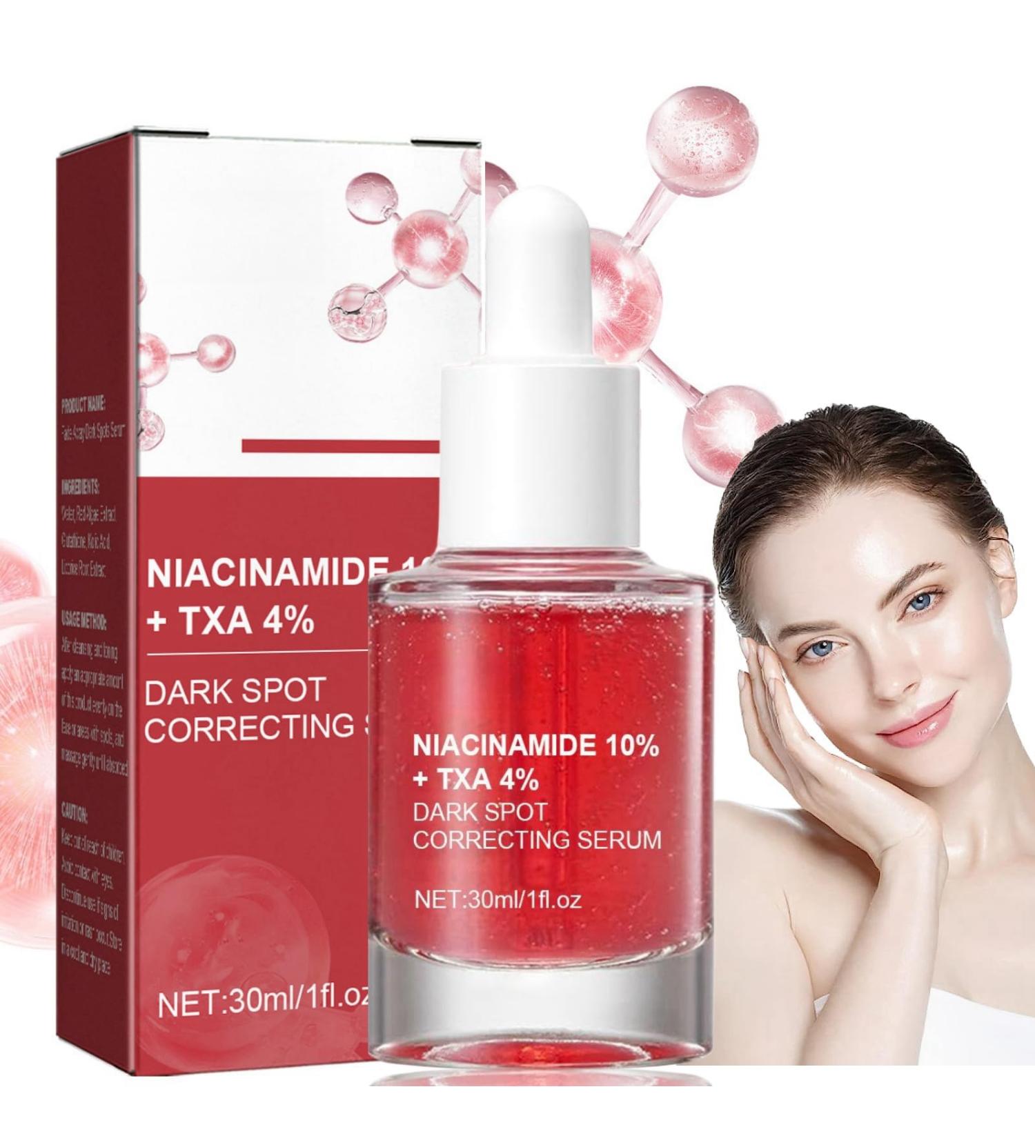 Dark Spot Correcting Serum Face Serum for Women Dark Correcting Serum Niacinamide Serum 10% Niacinamide+ 4% Tran-examic Acid Brightening Hydrating Face Serum Dark Spot Correcting Glow Serum Skincare - Buy Online on GoSupps.com