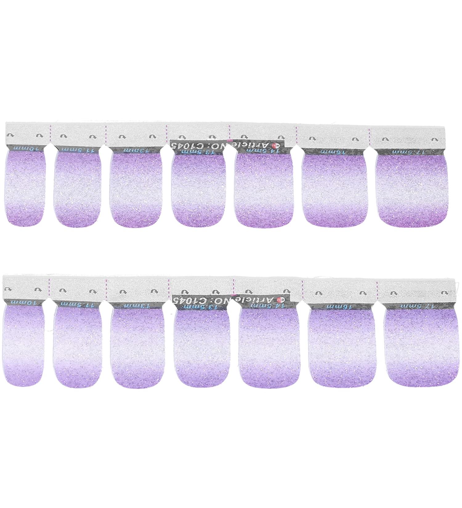 Full Cover Nail Stickers Exquisite Self Adhesive Nail Art Stickers Widely Used Full Cover Nail Wraps Self Adhesive Wraps Decals for Woman for Home(45) - Buy Online on GoSupps.com