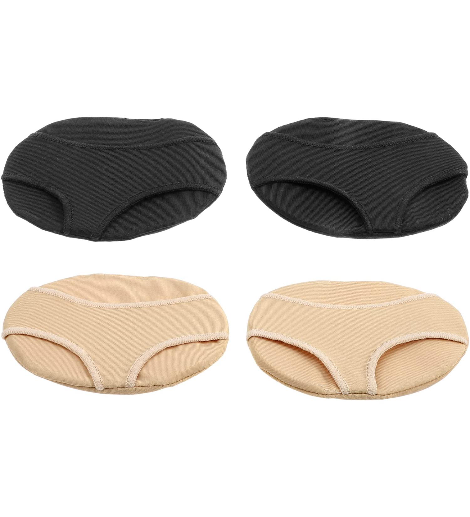 Holibanna 2 Pairs Forefoot Cushions - Comfort Foam Insoles for High Heels Non-Slip Heel Grips & Ball of Foot Support - Assorted Colors - Buy Online on GoSupps.com