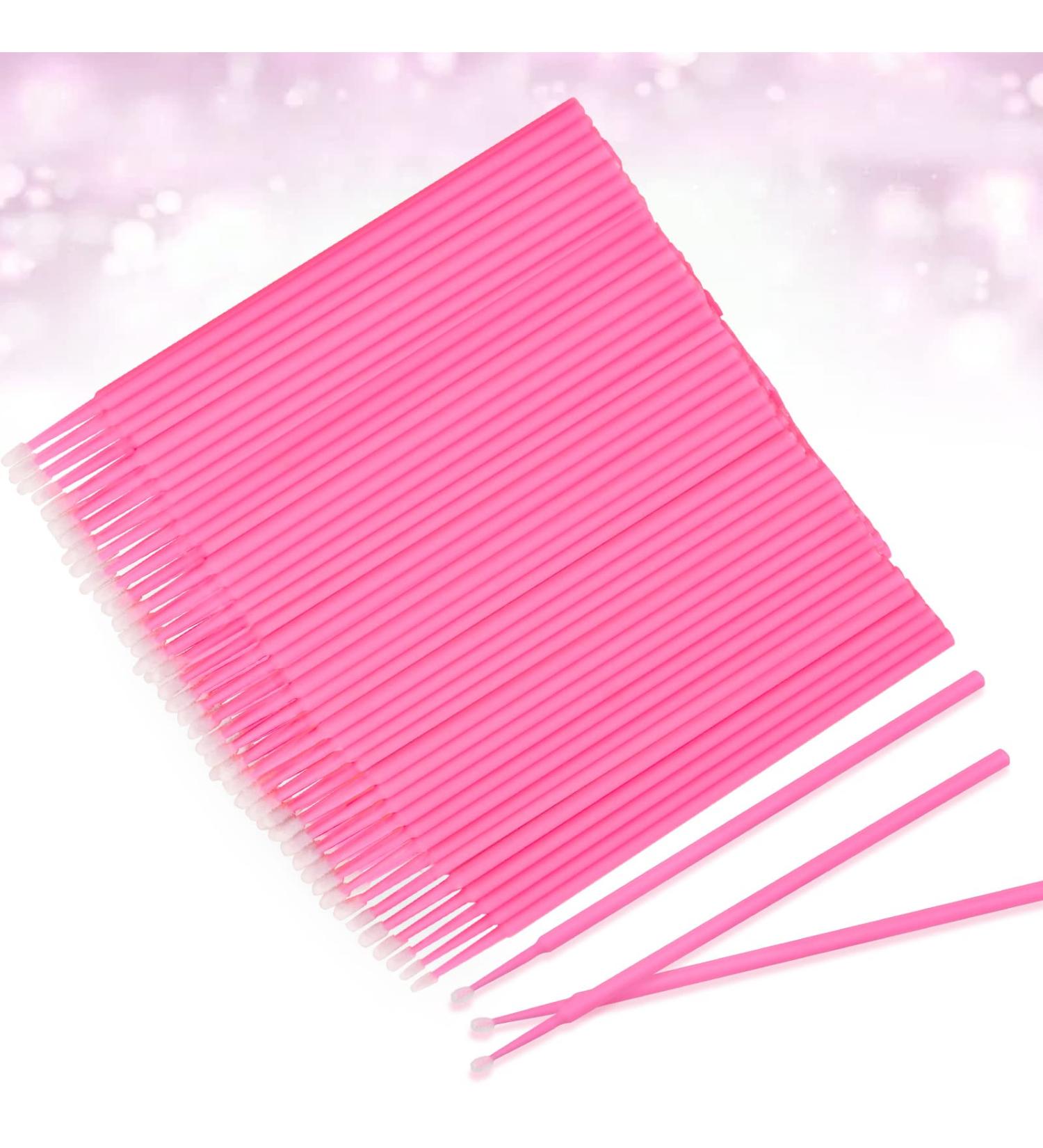LUOCAI Micro Applicators Brushes - 100PCS Disposable Eyelash Extension Brushes - Buy Online on GoSupps.com