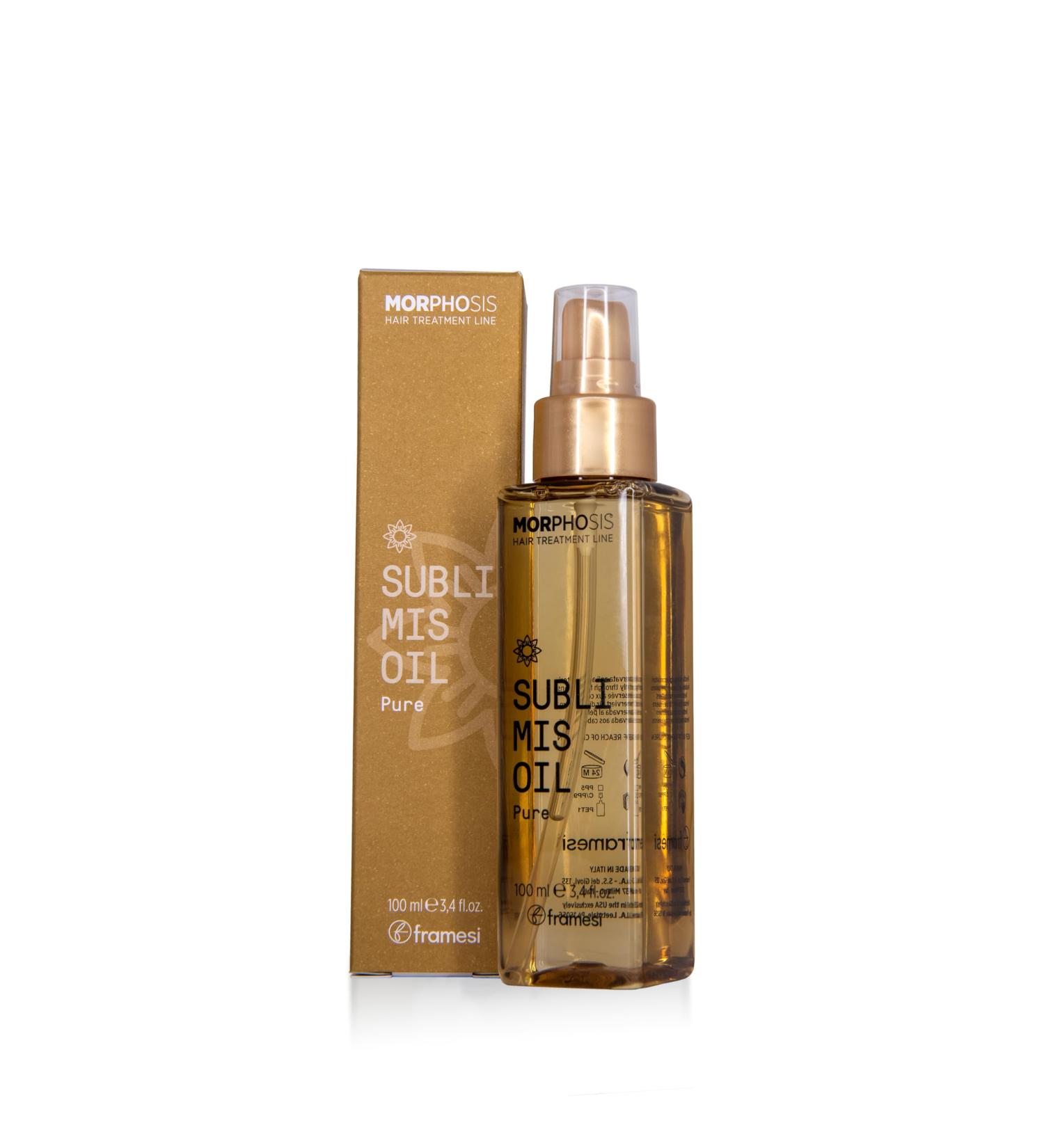 Framesi | New Morphosis Hair Treatment Line | Sublimis Pure Oil 100 ml - Buy Online on GoSupps.com