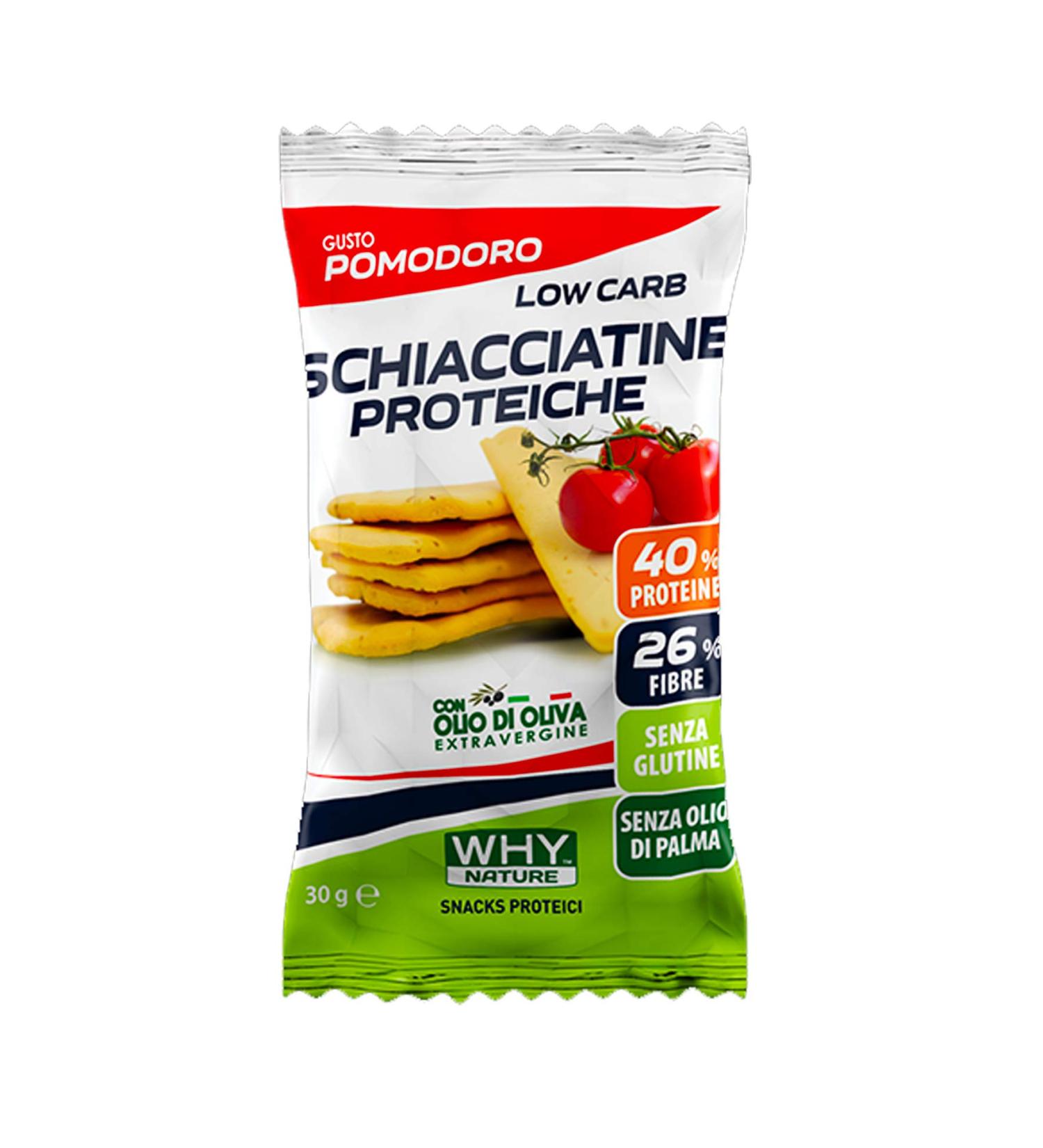 WHY NATURE Protein Presses Low Carb flavor tomato glutenfree 30 g