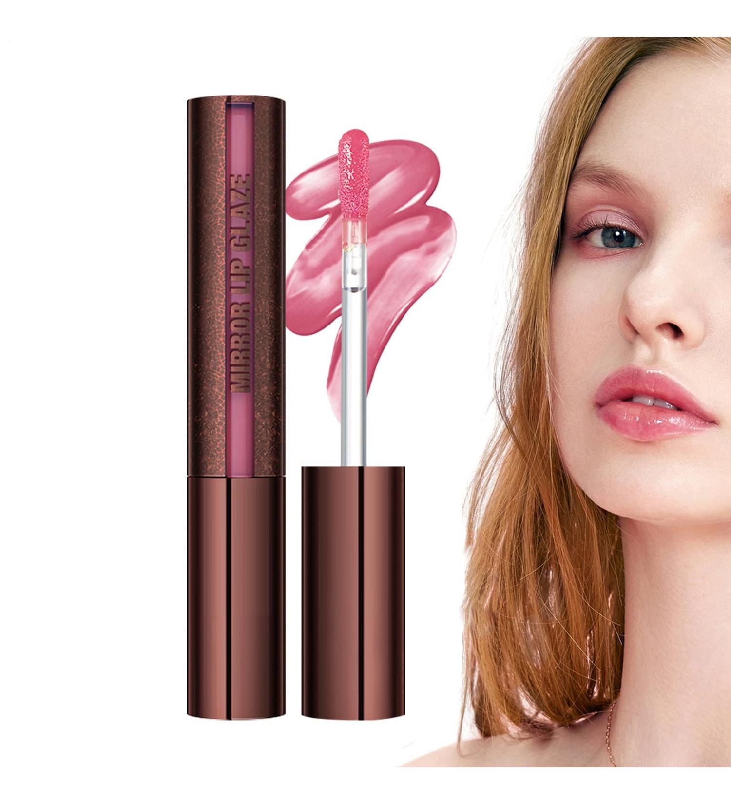 Lip Gloss Moisturizing Lip Care Moisturizing Volumizing Lipstick For Women Make Up Care Date Evening Natural Look 01 - Buy Online on GoSupps.com