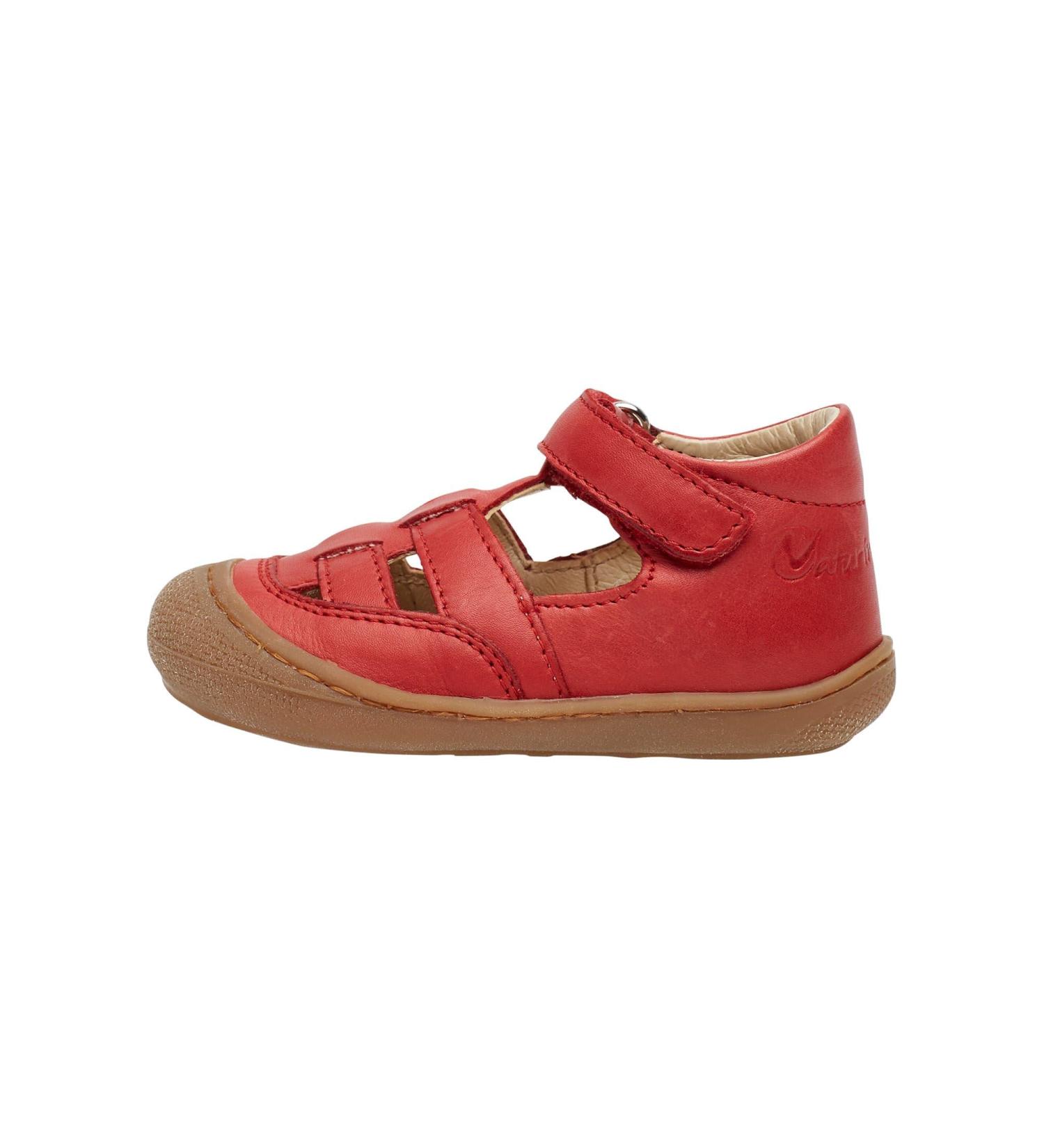 Naturino WAD Leather Closed-Toe Shoes - 7.5 UK - Red | High-Quality Comfort & Style - Buy Online on GoSupps.com