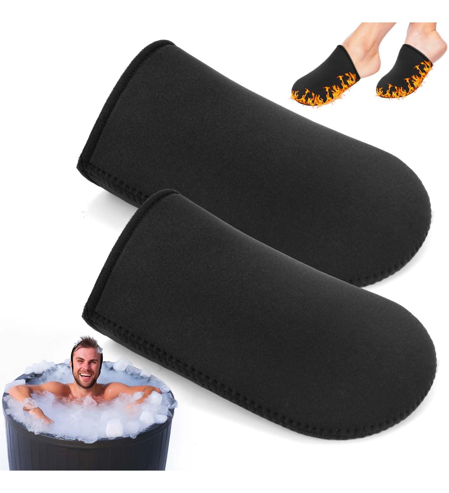 Palksky 1 Pairs Ice Bath Toe Covers Neoprene Toe Socks Cold Plunge Tub Accessories Reusable Toe Warmers for Cold Coolers Ice Baths at Home(L) - Buy Online on GoSupps.com