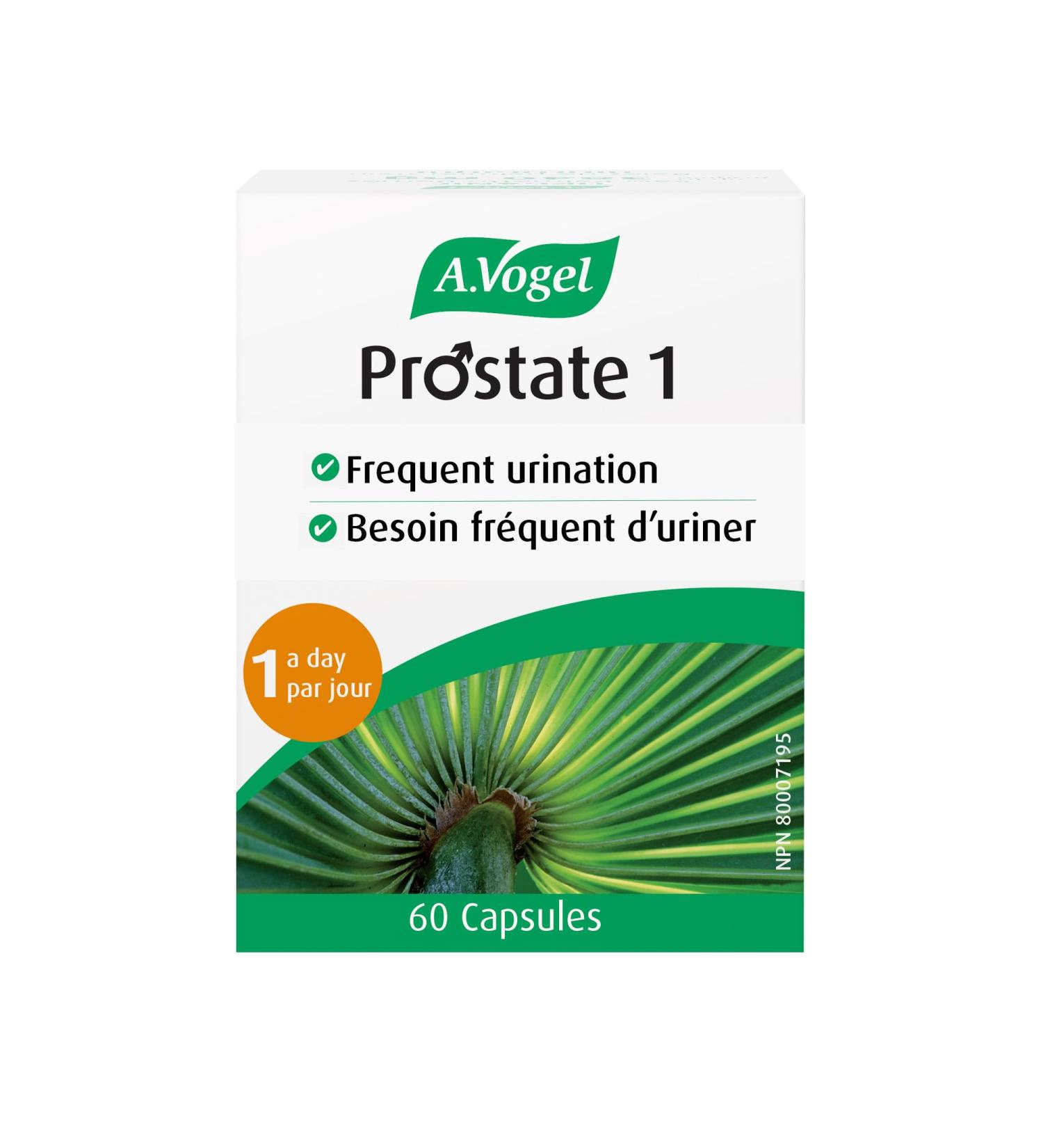 A.Vogel Organic Saw Palmetto Capsules for Prostate Health | Enlarged Prostate Symptoms Relief Frequent Urination Weak Urine Flow | Prostate Supplement for Men | 60Caps 60 count (Pack of 1) - Buy Online on GoSupps.com