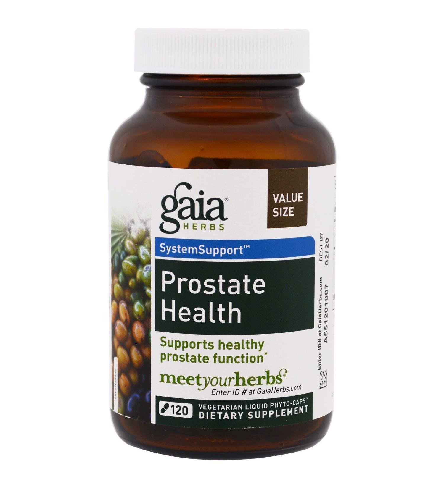 Gaia Herbs Prostate Health 120 Vegan Liquid Phyto-Caps