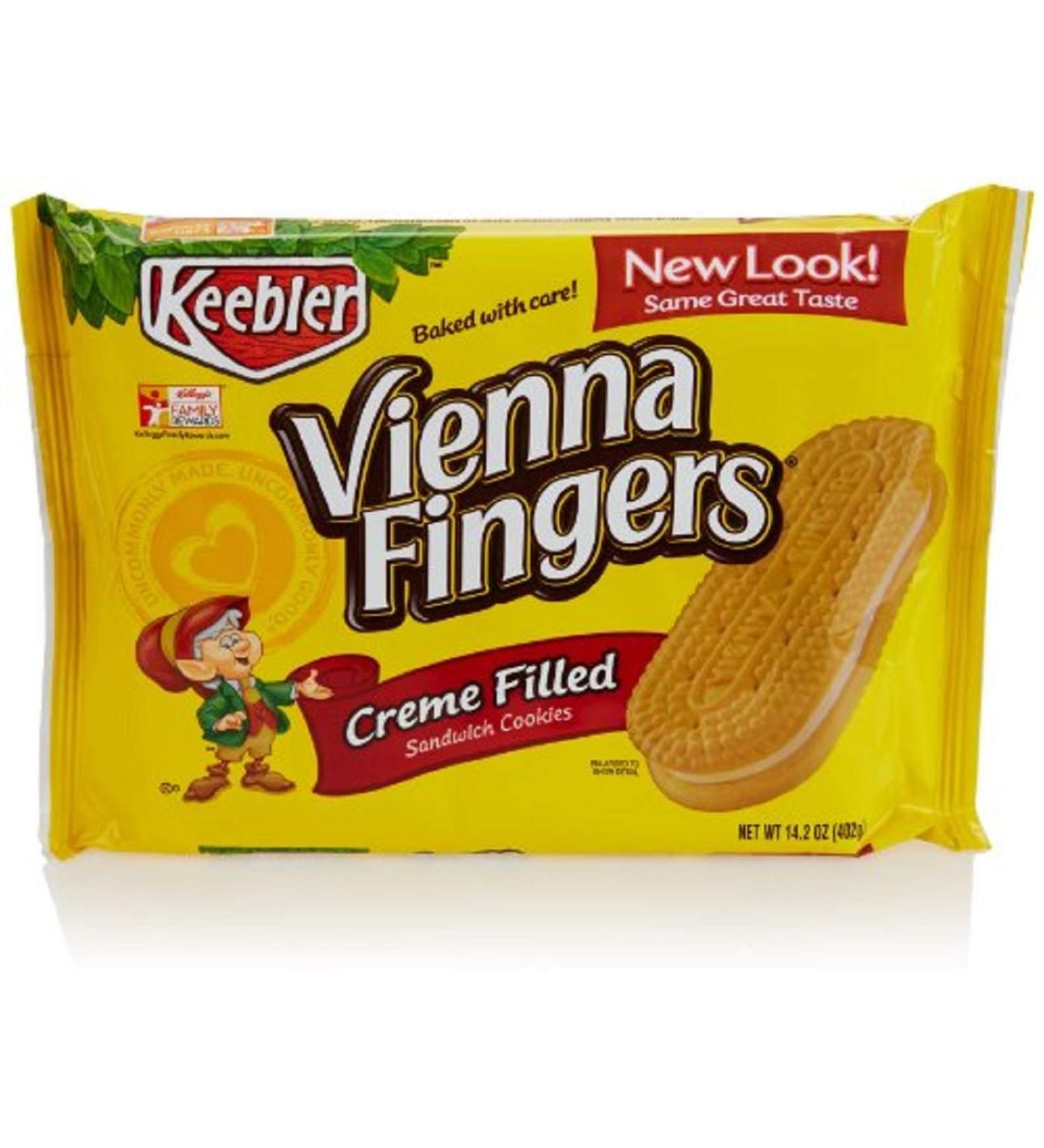 Keebler Vienna Fingers 14.2 oz (Pack of 3) - Delicious Cookie Treats - Buy Online on GoSupps.com