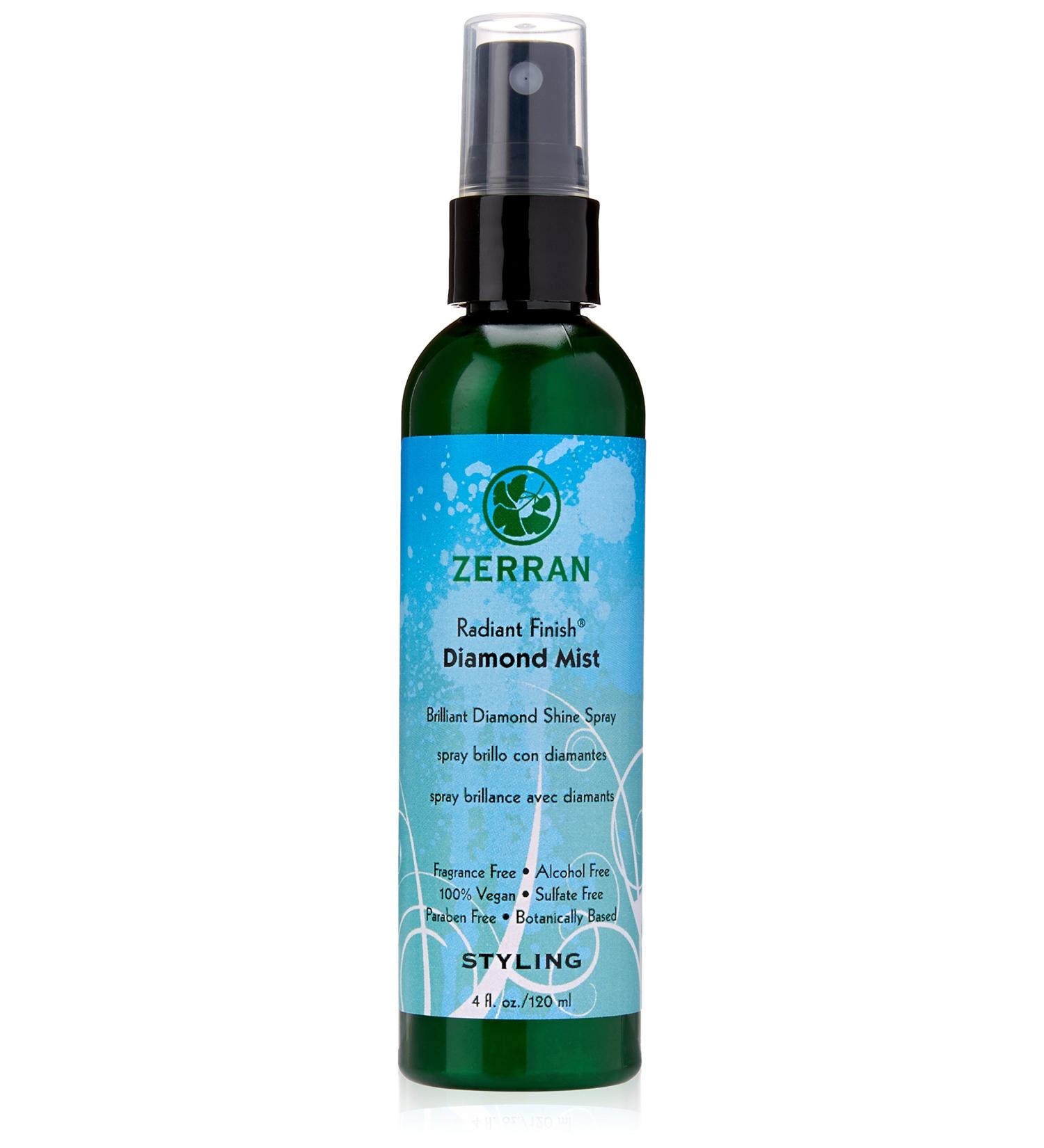 Zerran Radiant Finish Diamond Mist Hair Spray 4 Ounce - Buy Online on GoSupps.com