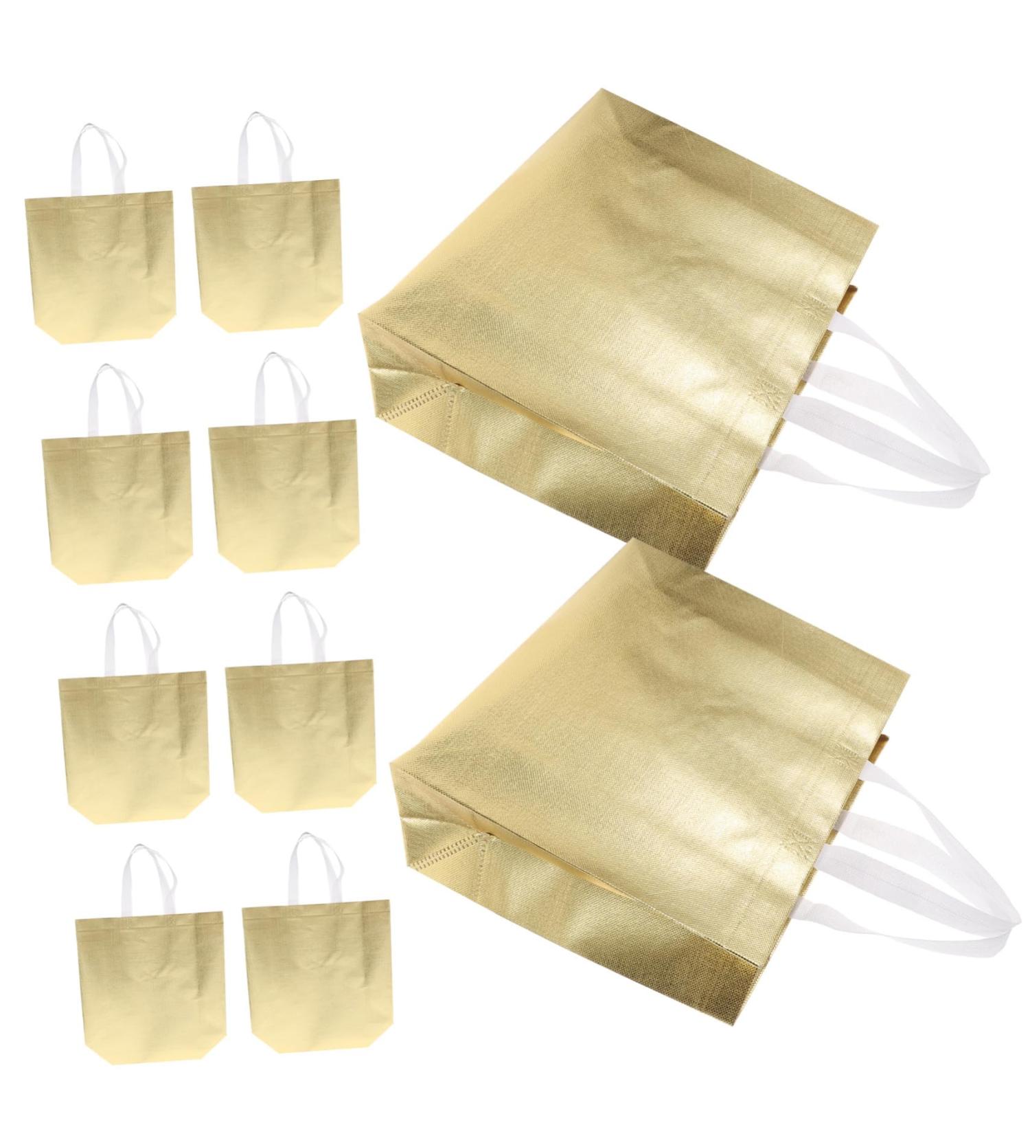 Milisten 10pcs Gift Bags Large Party Gift Bags Festival Gift Bags with Handles Packing Bags Large Gift Bag Wrapping Bags for Presents Tote Bags Bouquet Bags Cloth Welcome Decorations - Buy Online on GoSupps.com