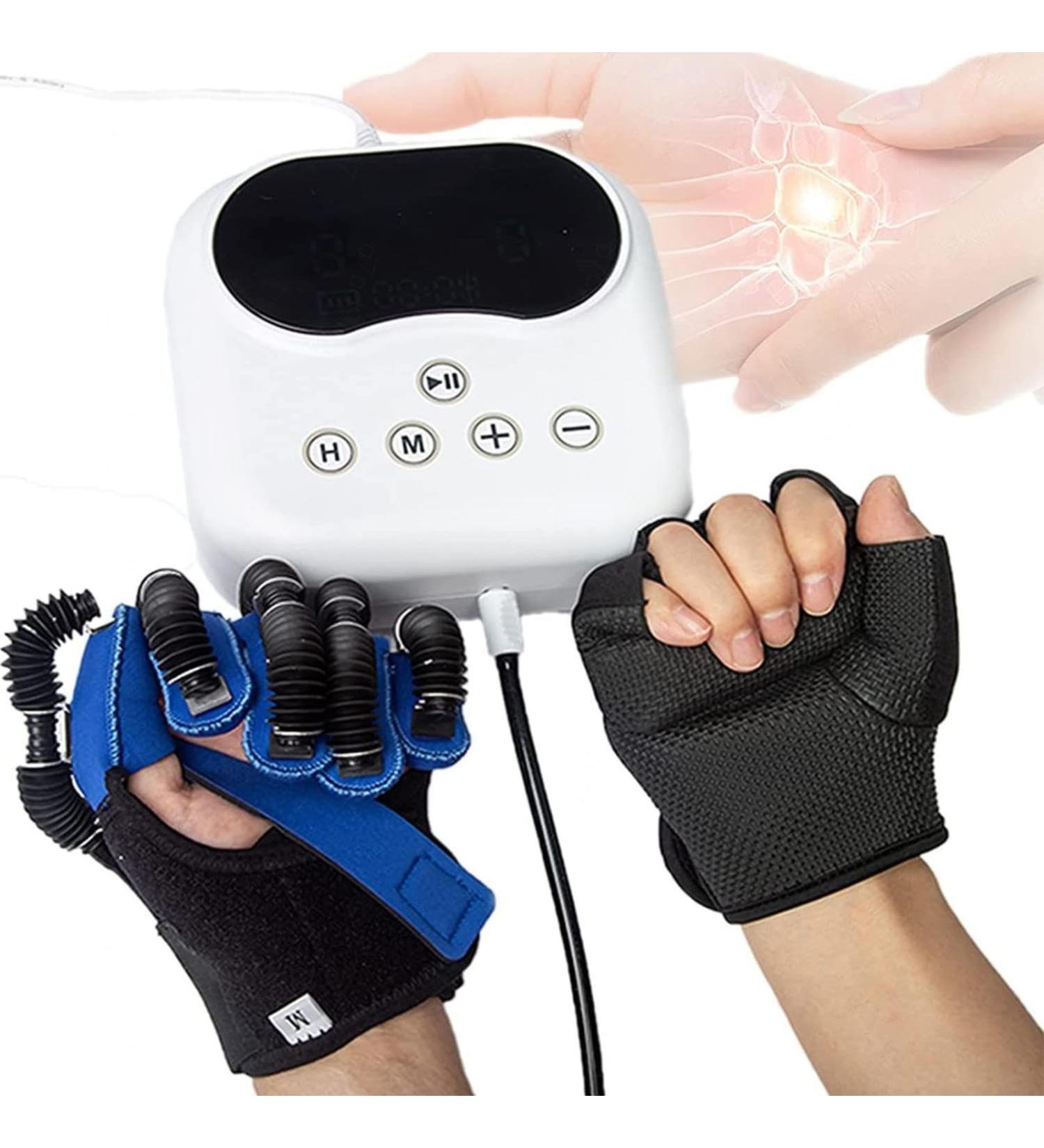 Rehabilitation Gloves Finger Orthoses Hemiplegia Finger Rehabilitation Trainer Robot Gloves for Stroke Hemiplegia Hand Function Recovery Relief Finger Cramps Right-L - Buy Online on GoSupps.com