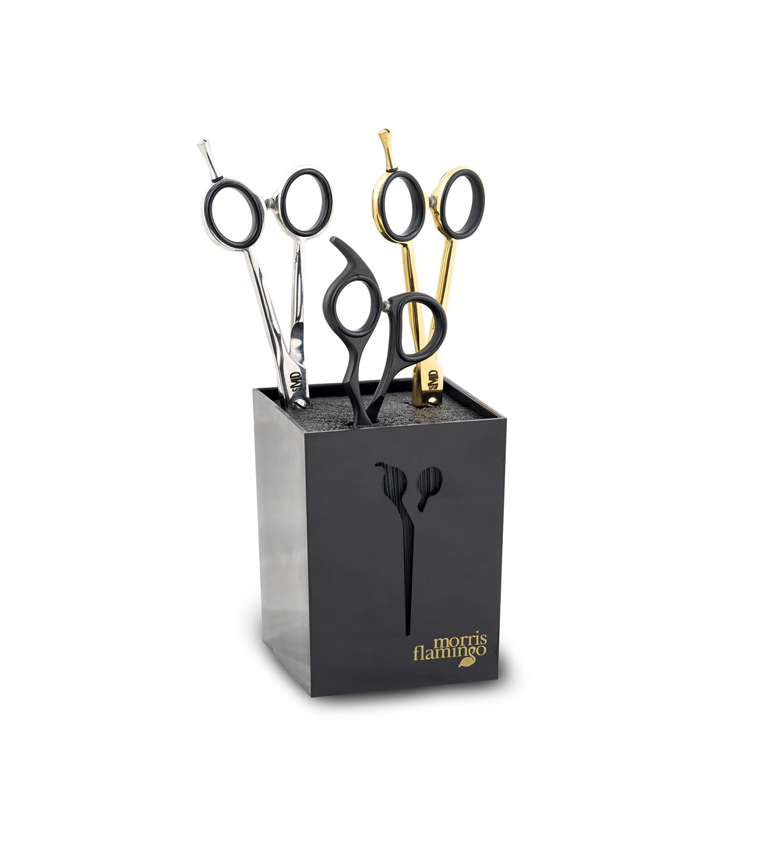 Shear Holder for Barber and Stylists Flexible Nylon Bristles Secure Multiple Shears & Tools 1 Count (Pack of 1)