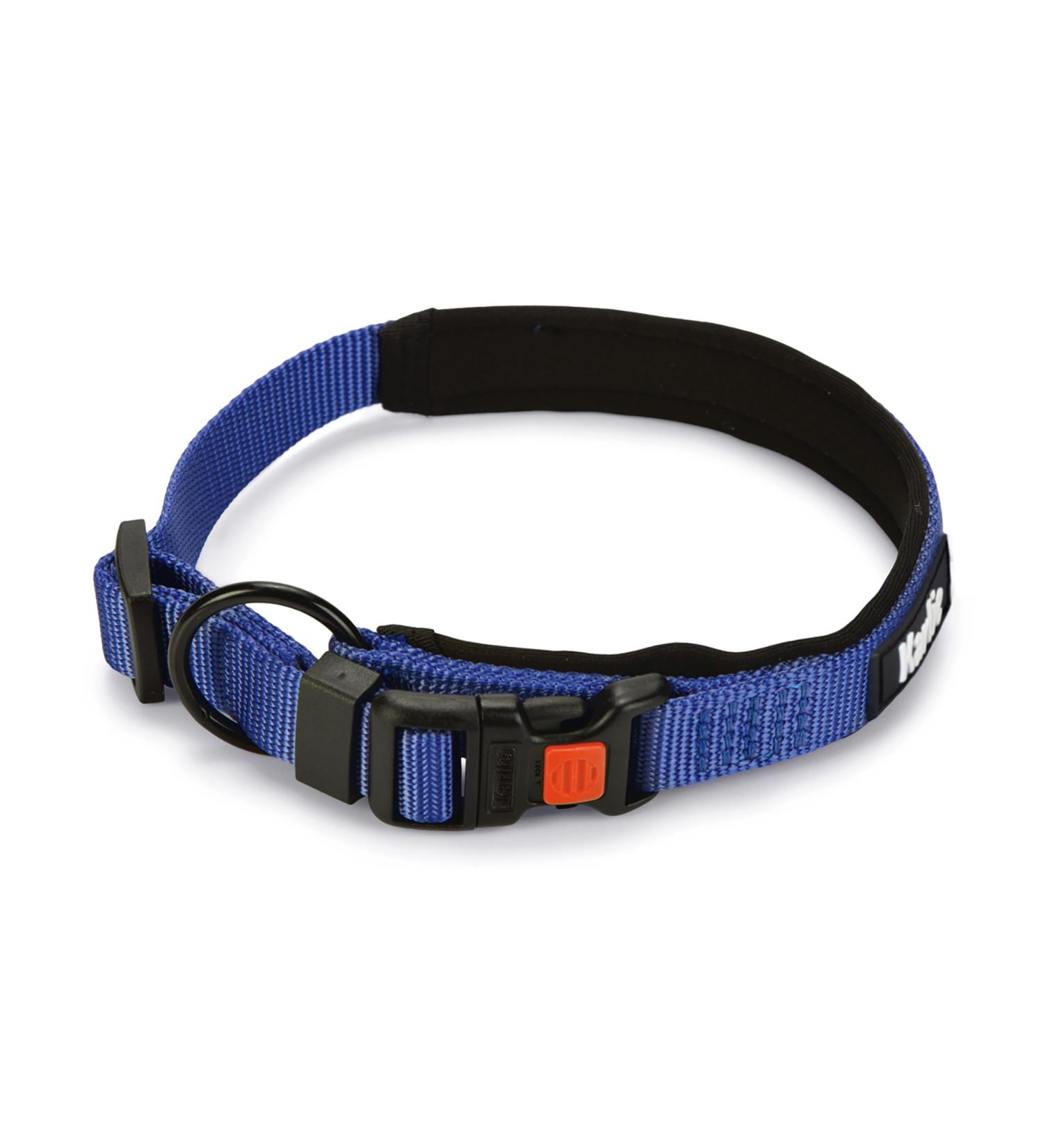 Karlie Art Sportiv Premium dog collars nylon blue 40-45x2 cm Blue L: 45-45 cm W: 20 mm
