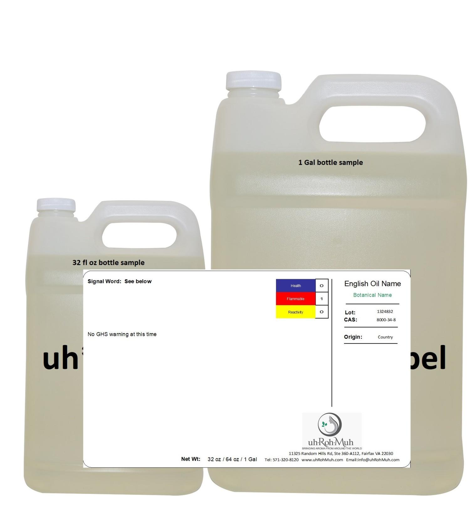 Argan Nut Oil - Organic Virgin Deodorized || Origin Morocco (1 Gal) (Net Wt. 3.6 kg / 8 lb)