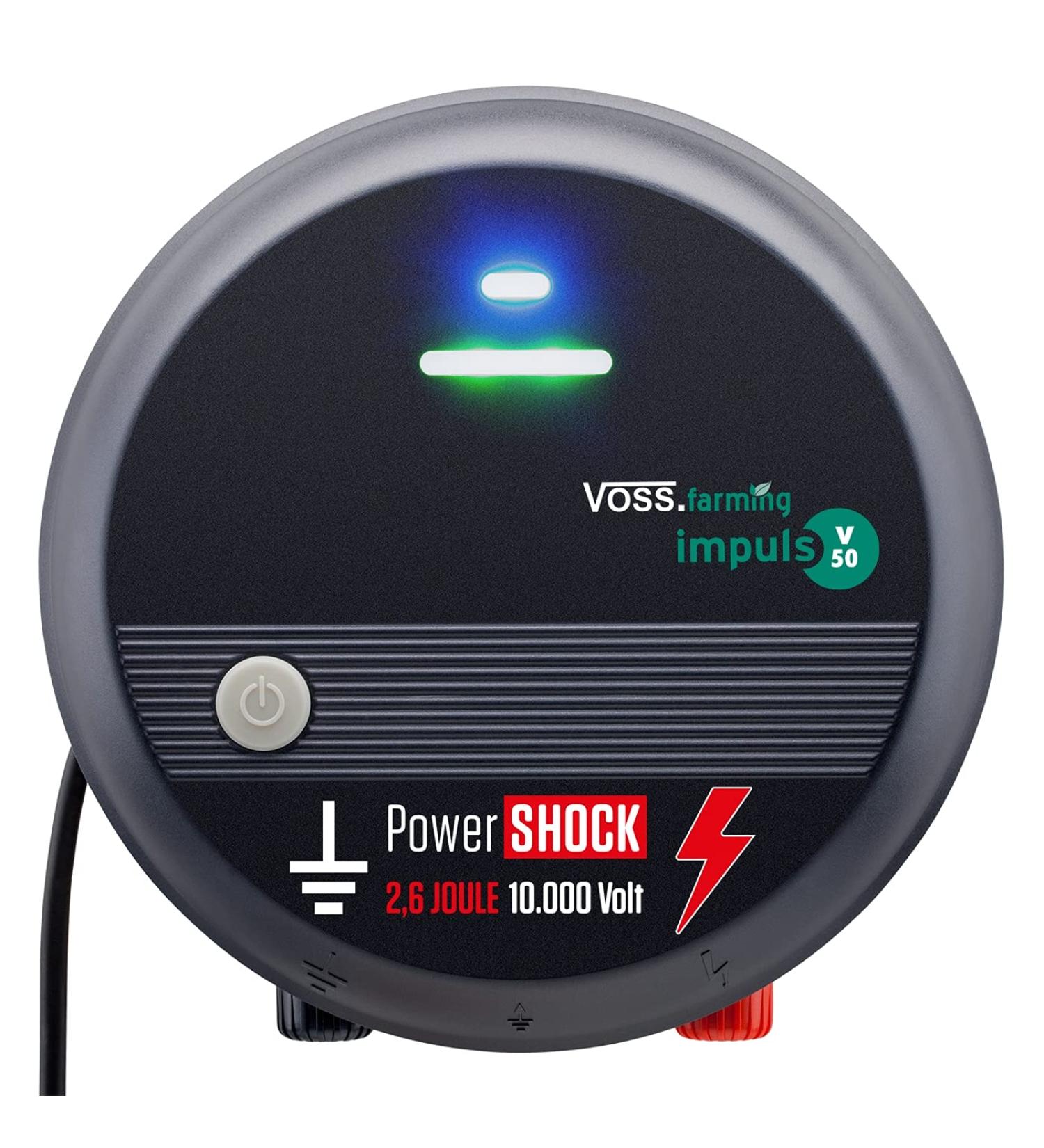 Voss.farming 230V Pasture Fawn Electric Fence - 5.2 Joules 10 000V Punch | Strong & Safe Pasture Solution - Buy Online on GoSupps.com