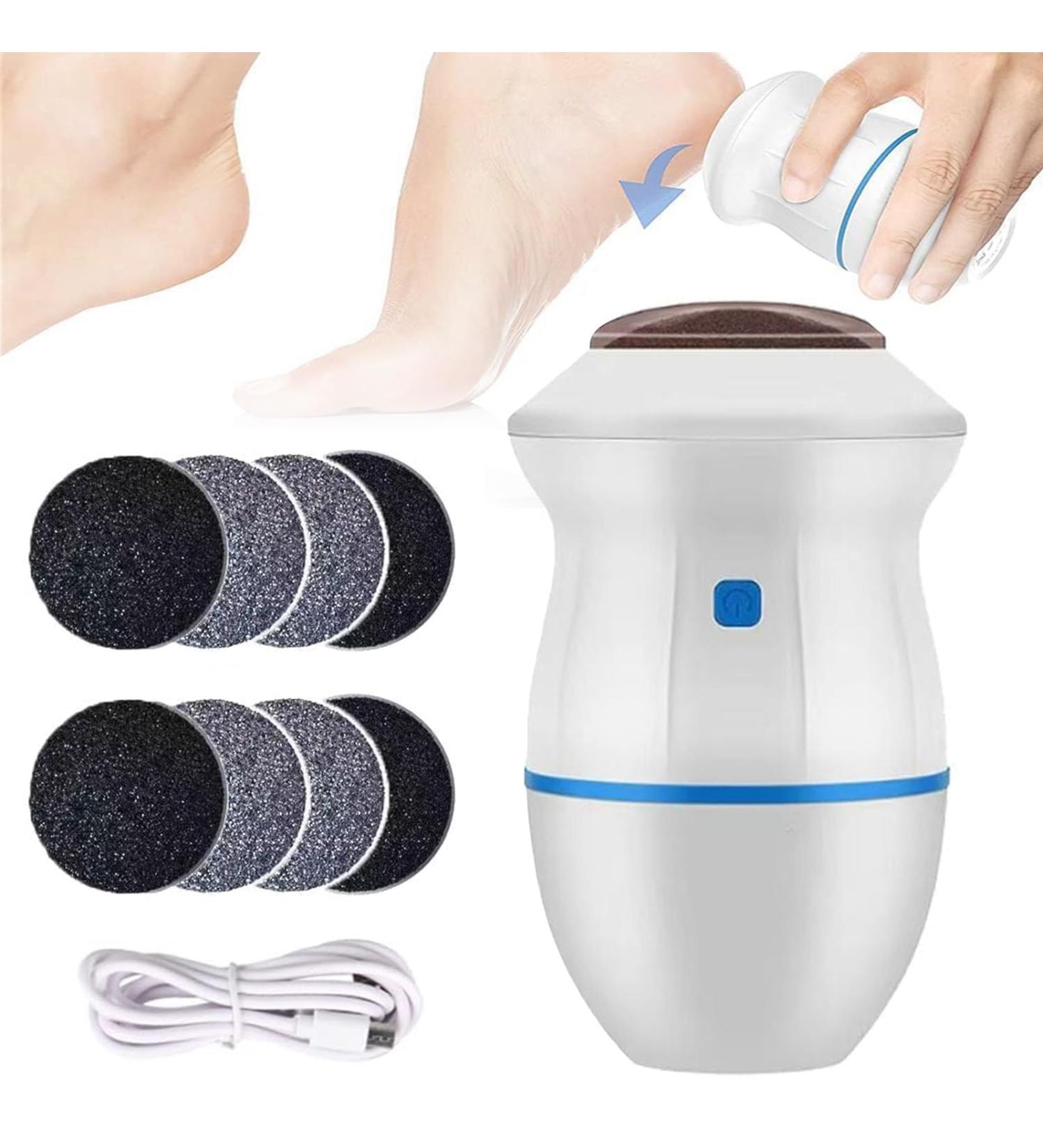 Brizoft - Brizoft Electric Foot Grinder Brizoft Foot Shaver 2024 New Electric Foot Grinder Skin Hard Rupture Skin Trimmer Dead Skin Electric Callus Remover for Feet Rechargeable (2Pcs) - Buy Online on GoSupps.com