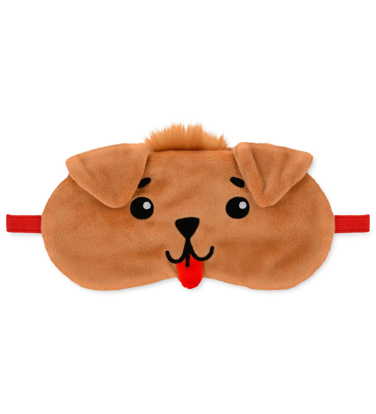 iScream Bedtime Besties Satin-Lined Fleece Sleep Mask for Kids - Prince The Puppy | International Shipping Available - Buy Online on GoSupps.com