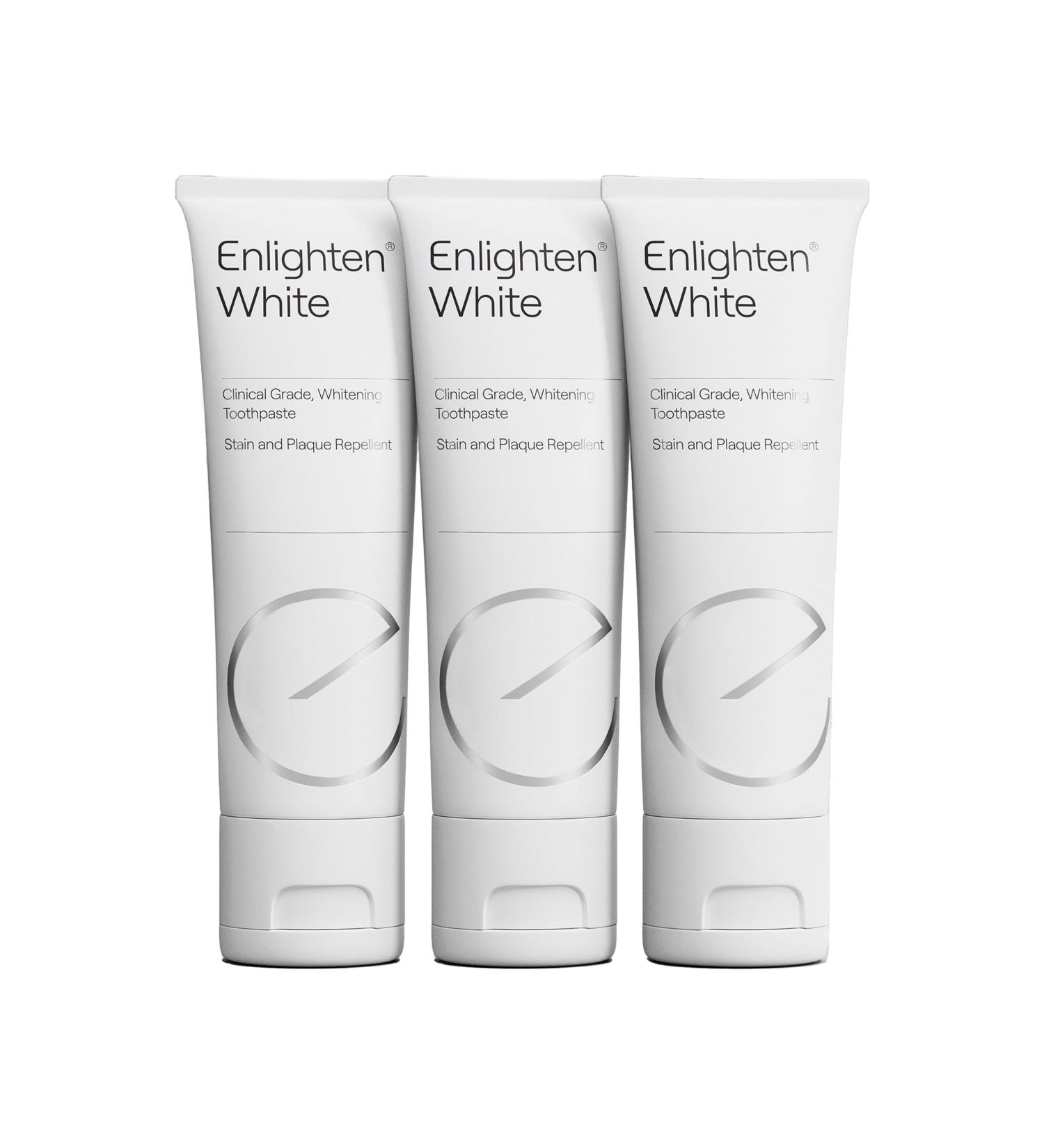 Encluded White Toothpaste - Advanced Whitening & Enamel Protection | Fluoride Formula (Pack of 3) - Buy Online on GoSupps.com