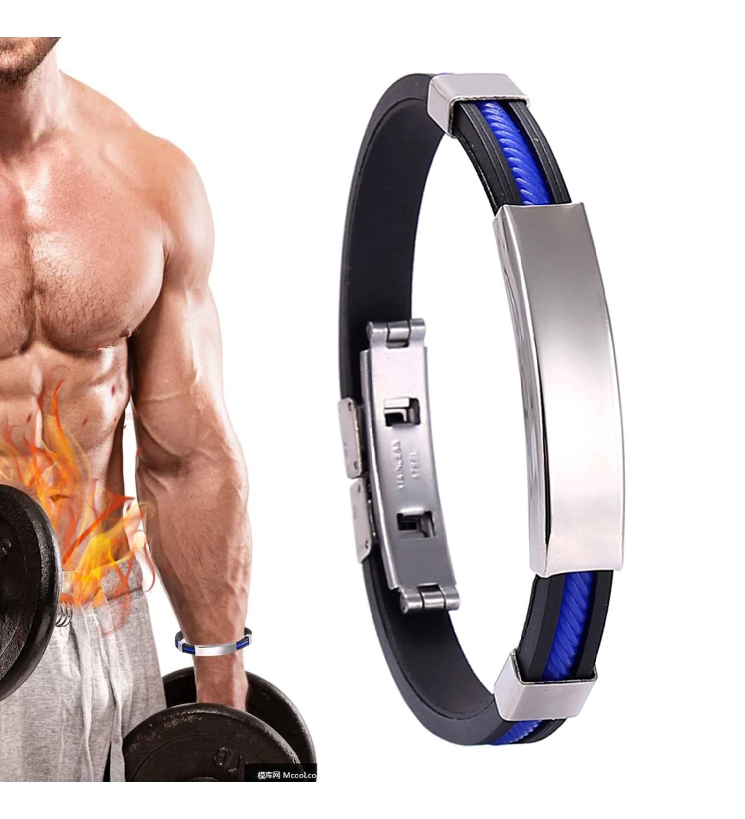 Fottepp Ionpro Titanium Detox Lymph Unclog Wristband | Magnetic Blue Bracelets for Lymph Detox - Buy Online on GoSupps.com