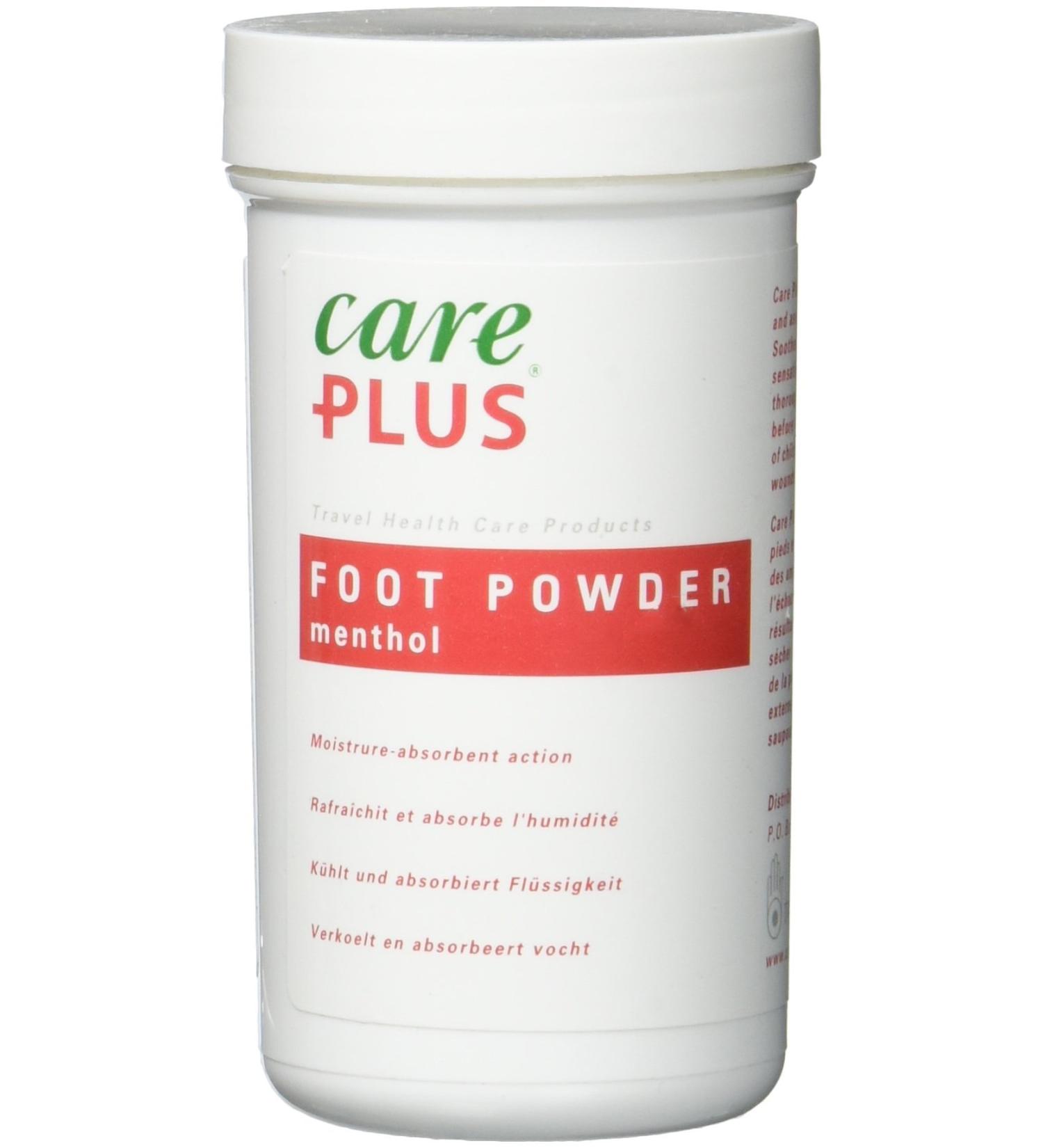 Buy Care Plus Adult Hygiene Foot Powder 40g - Transparent Antimicrobial Protection for Healthy Feet - Fast International Shipping - Buy Online on GoSupps.com