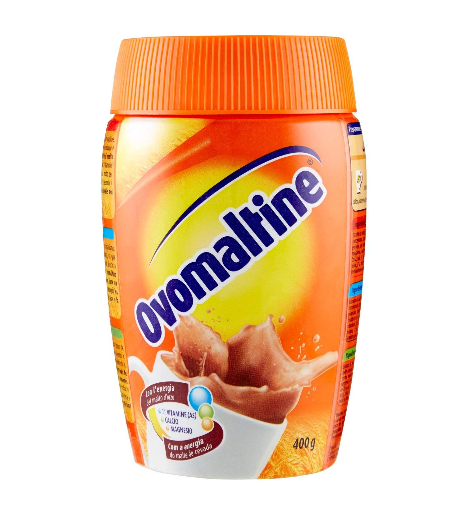  OVOMALTINE Ovomaltine Soluble Beverage Powder with Barley Malt and Cocoa Rich in Vitamins and Minerals Energy Refill Ideal for Tasty Breakfast and Snack 1 Pack of 400 g - Buy Online on GoSupps.com
