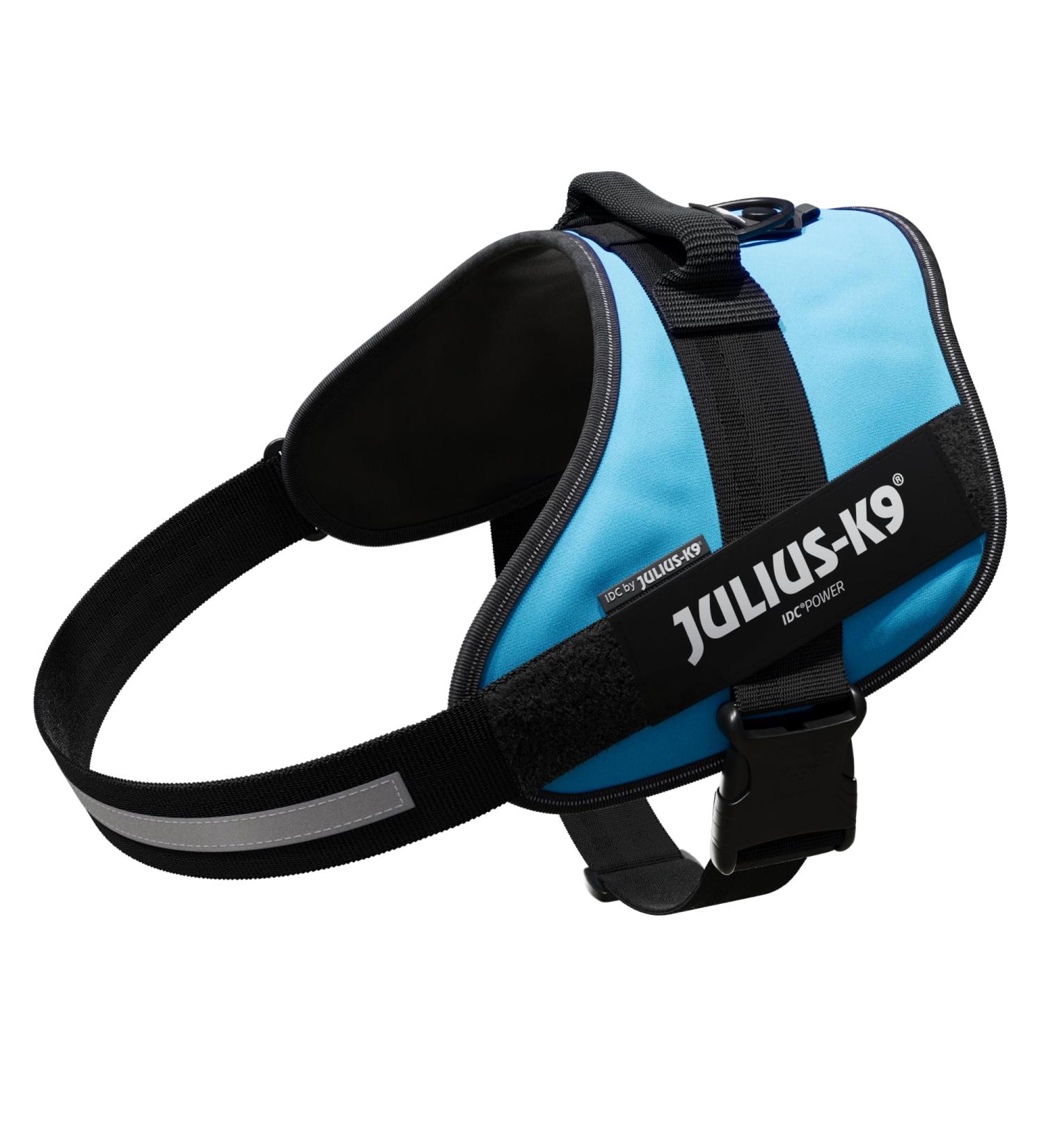 IDC Powerharness 3XL/4 - Aquamarine Dog Harness | Comfortable & Durable | International Shipping Available - Buy Online on GoSupps.com