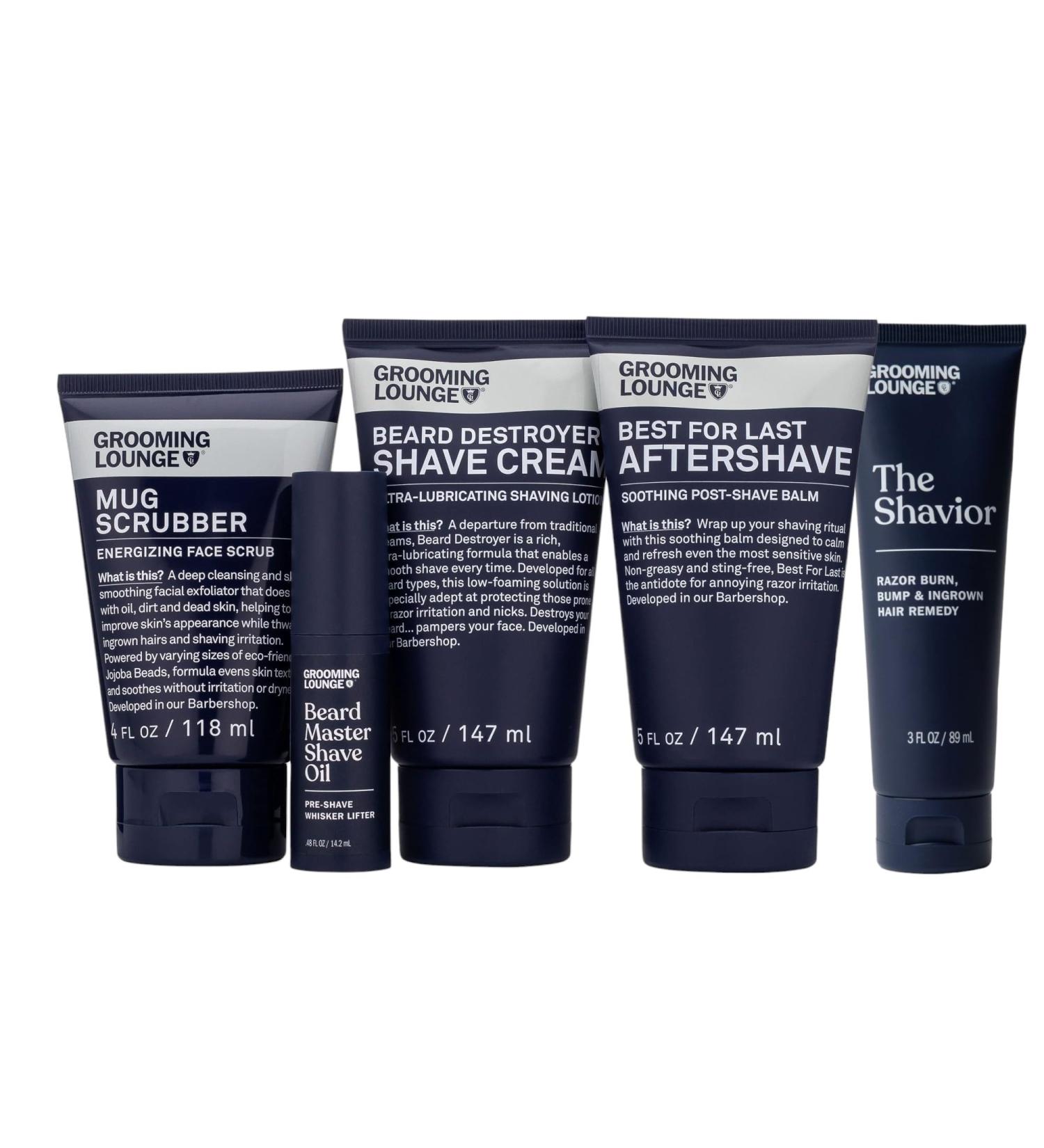 Grooming Lounge Sayonara Shaving Irritation Set - Soothing Shave Solution for Smooth Skin | International Shipping Available - Buy Online on GoSupps.com