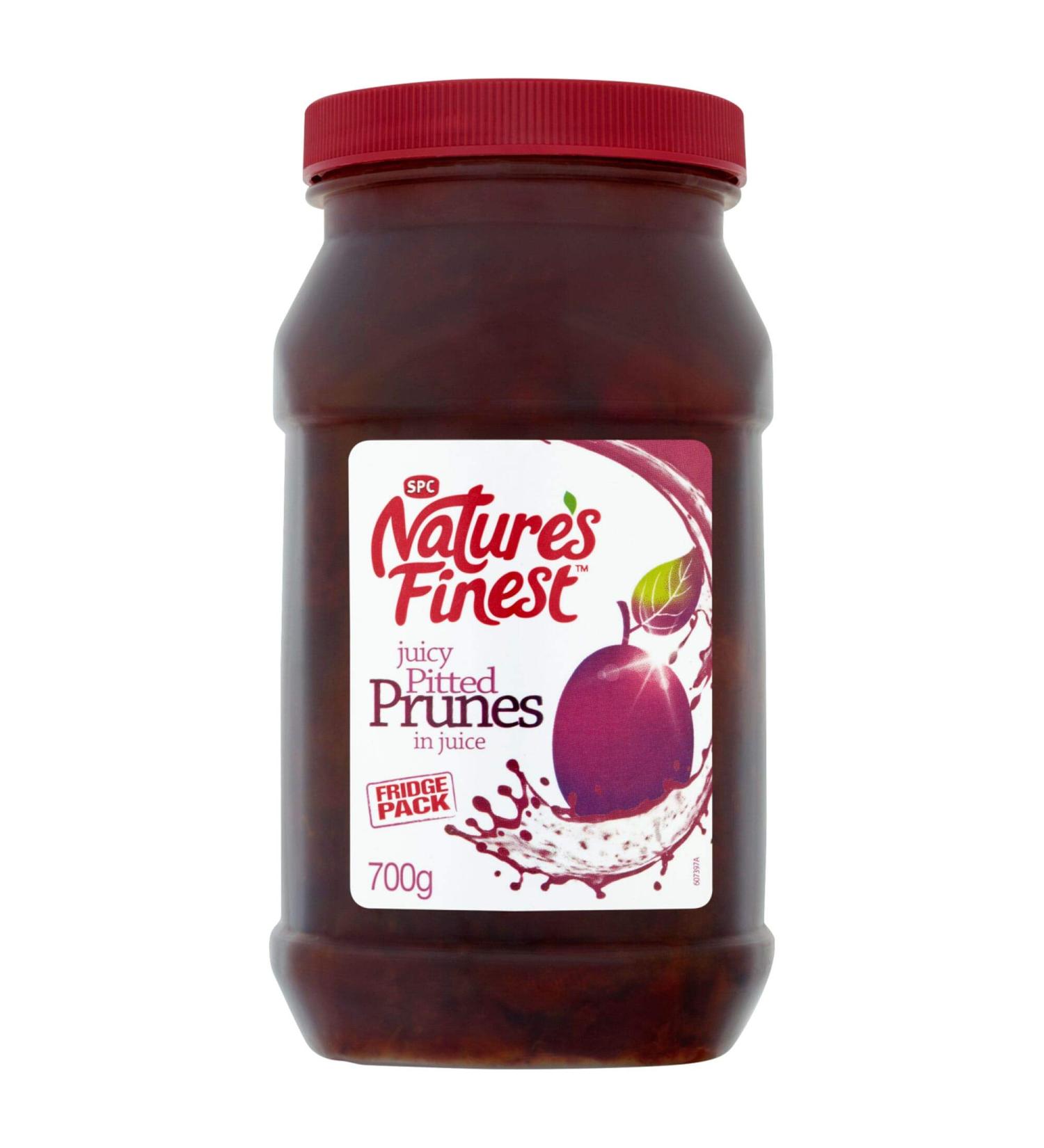 Natures Finest Pitted Prunes in Juice - 8x700g