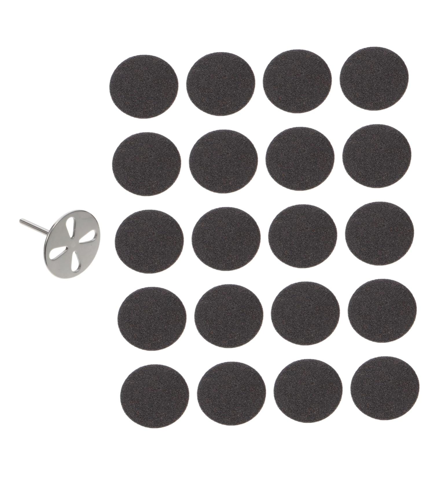 Beavorty 4 Sets Nail Polishing Sheets Mini Nail File Stainless Steel Drill bit Hand wisking Tool Electric Replacement Sander Pad Electric Nail Slices Exfoliating Grinding Slices Stone - Buy Online on GoSupps.com