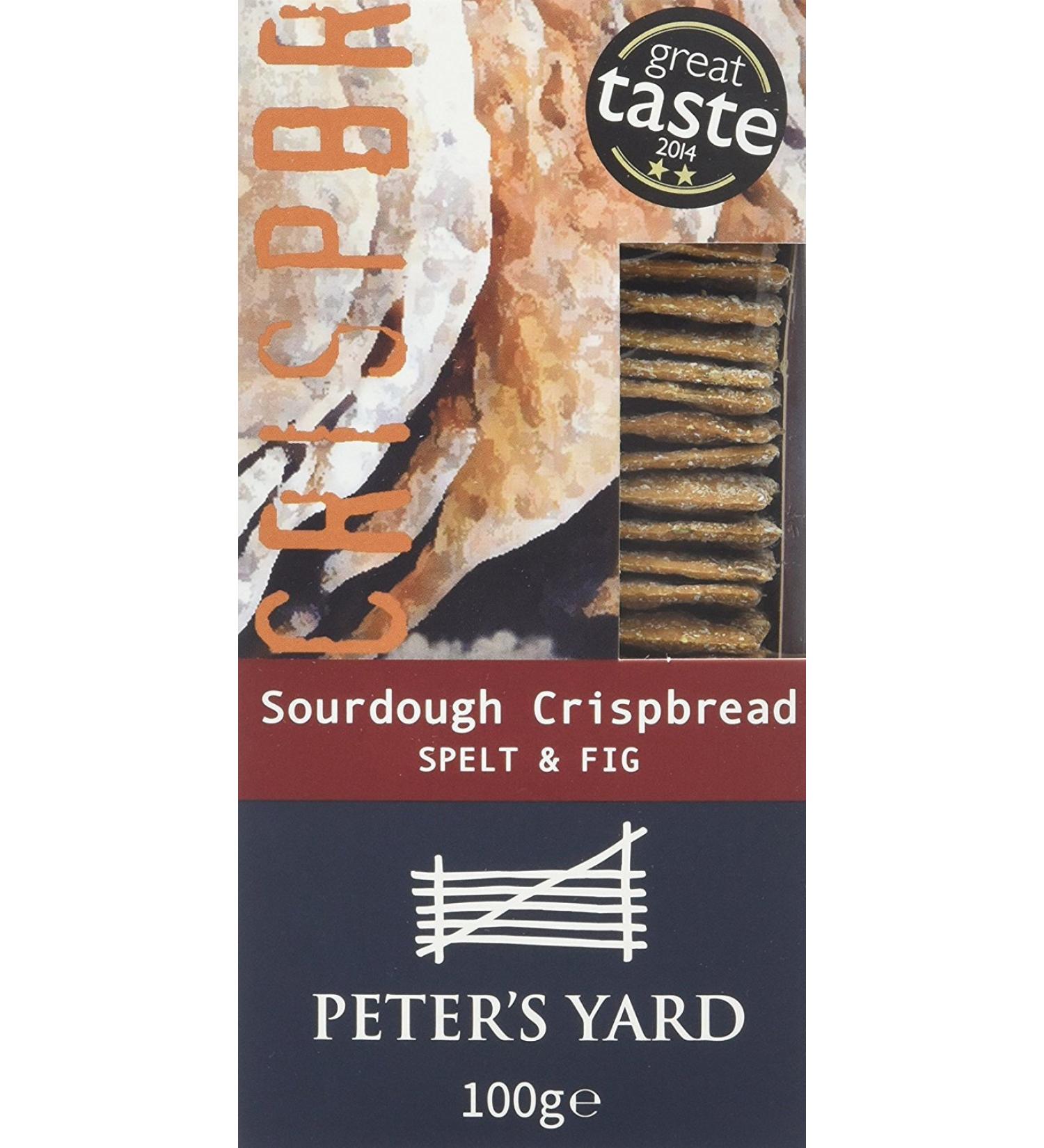Peter's Yard Artisan Spelled/Fig 100g (Pack of 12) - Buy Online on GoSupps.com