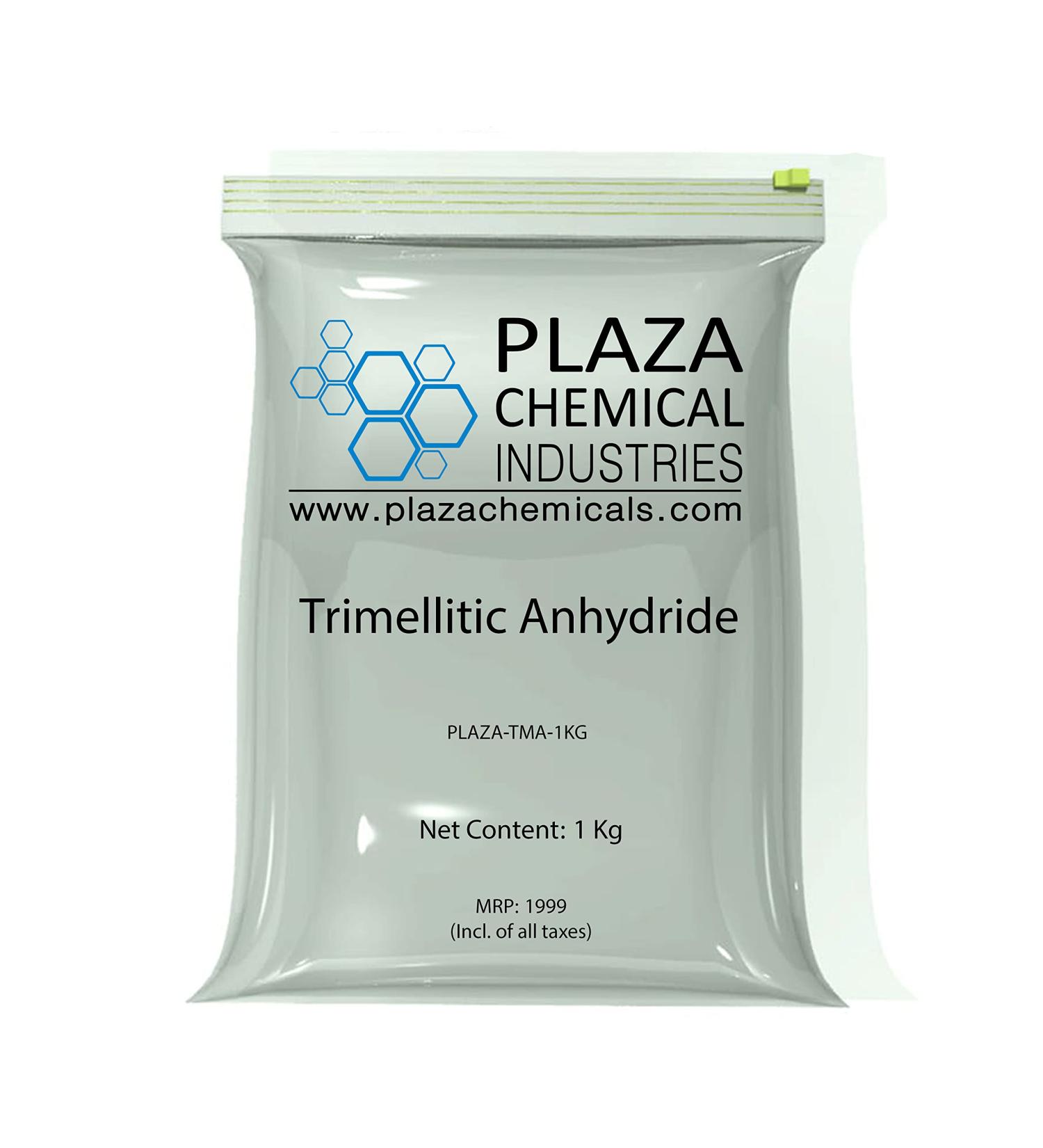 PLAZA | Trimellitic Anhydride (TMA) | 1 Kg Pack | PLAZA-TMA-1KG