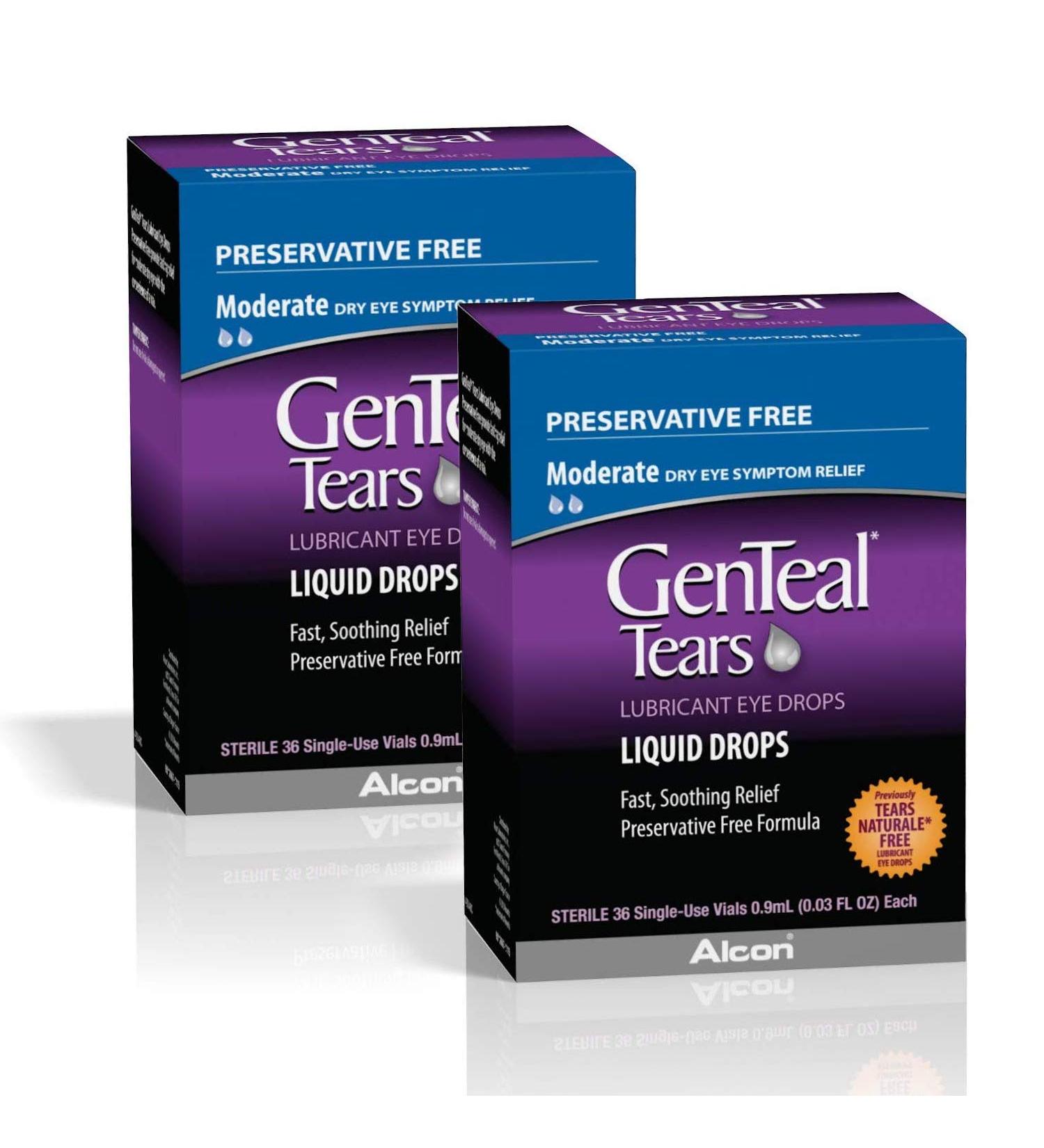 GenTeal Moderate Dry Eye Relief - Lubricant Eye Drops 0.5 fl oz | International Shipping Available - Buy Online on GoSupps.com