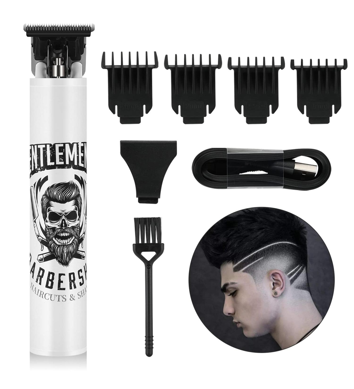 BESTBOMG Electric Clippers - Rechargeable Cordless T-Blade Trimmer & Beard Grooming Kit for Men - Buy Online on GoSupps.com