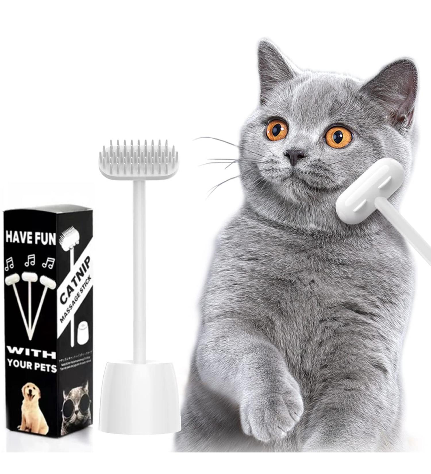 Premium Cat Brush & Undercoat Comb | Remove Mats & Reduce Shedding | Healthy Fur Massage Kit for Cats - Buy Online on GoSupps.com