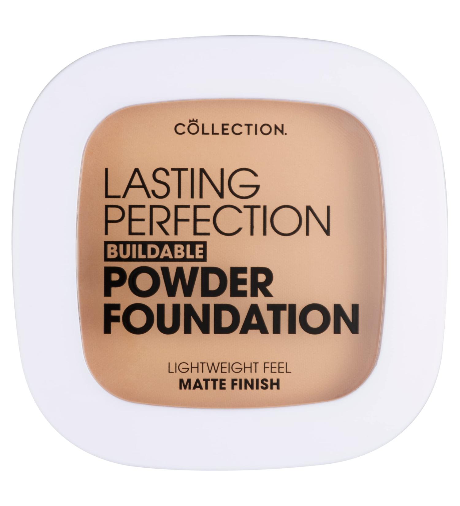 Collection Cosmetics Buildable Powder Foundation 7.5g - Cashew Beige | Medium Coverage, Matte Finish, Lightweight Feel - Buy Online on GoSupps.com