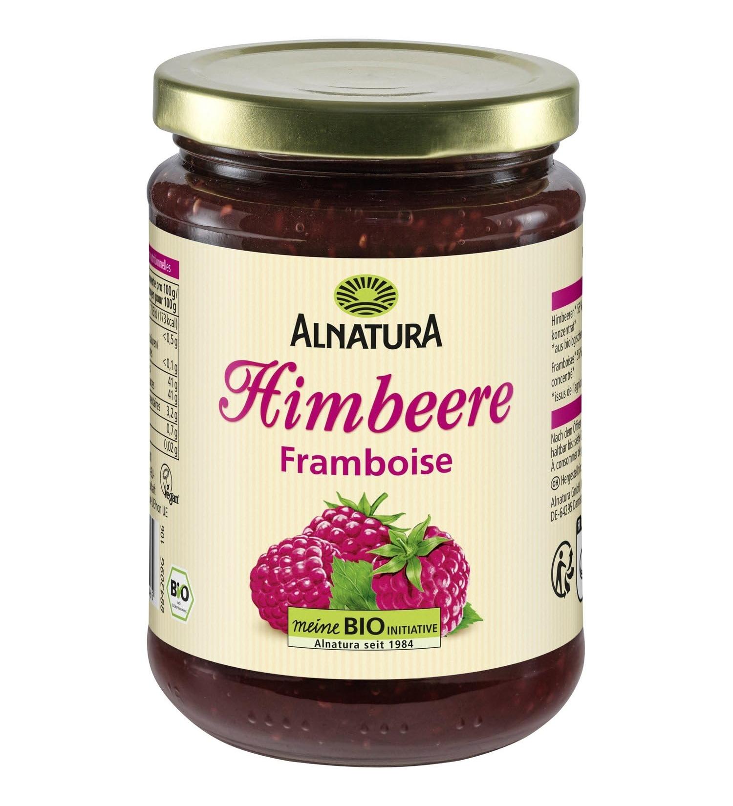 Fruit tartiner framboise ALNATURA - le pot de 420g Lot De 4 - Par Lot