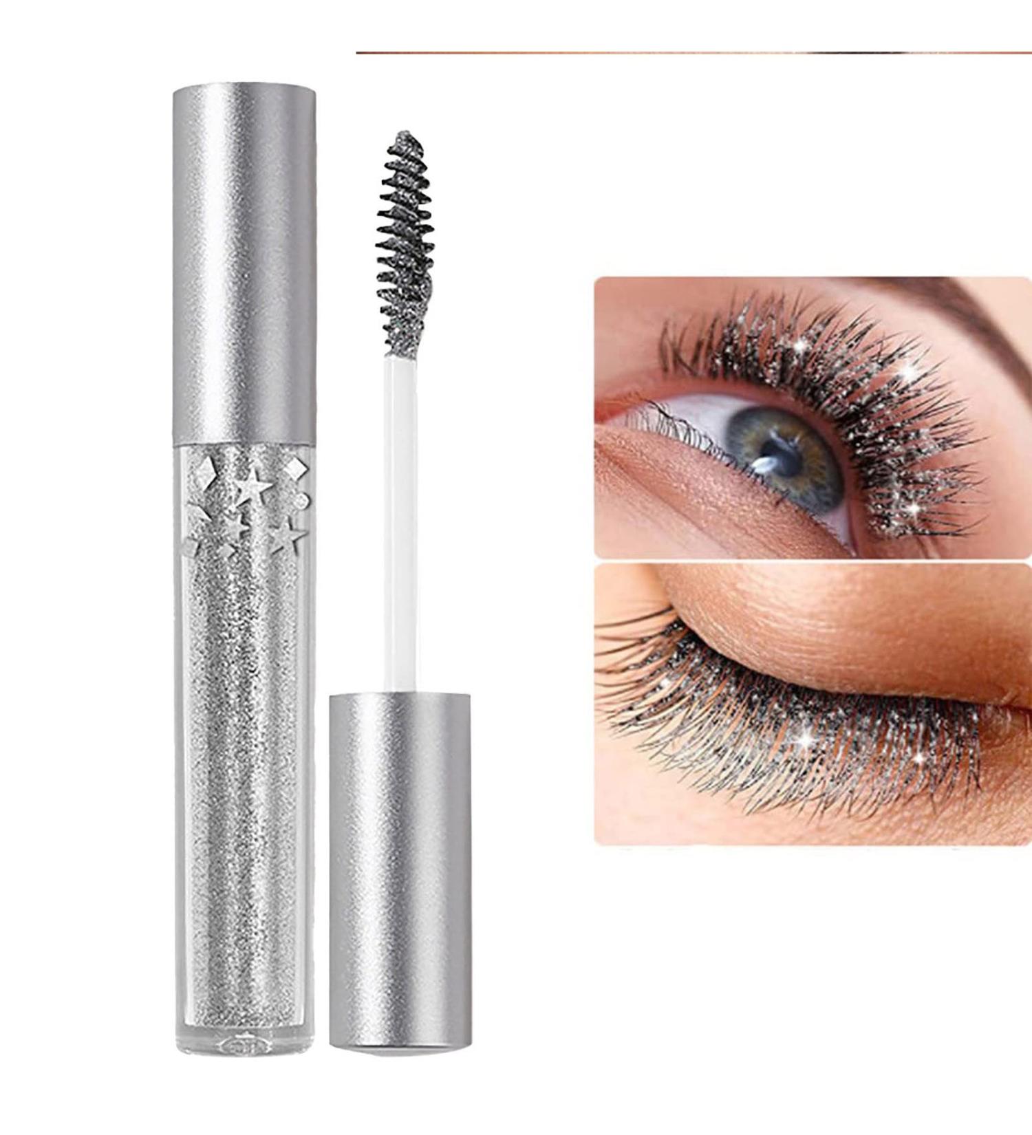 Glitter Diamond Waterproof Mascara for Long Lasting Party Makeup - Buy Online on GoSupps.com