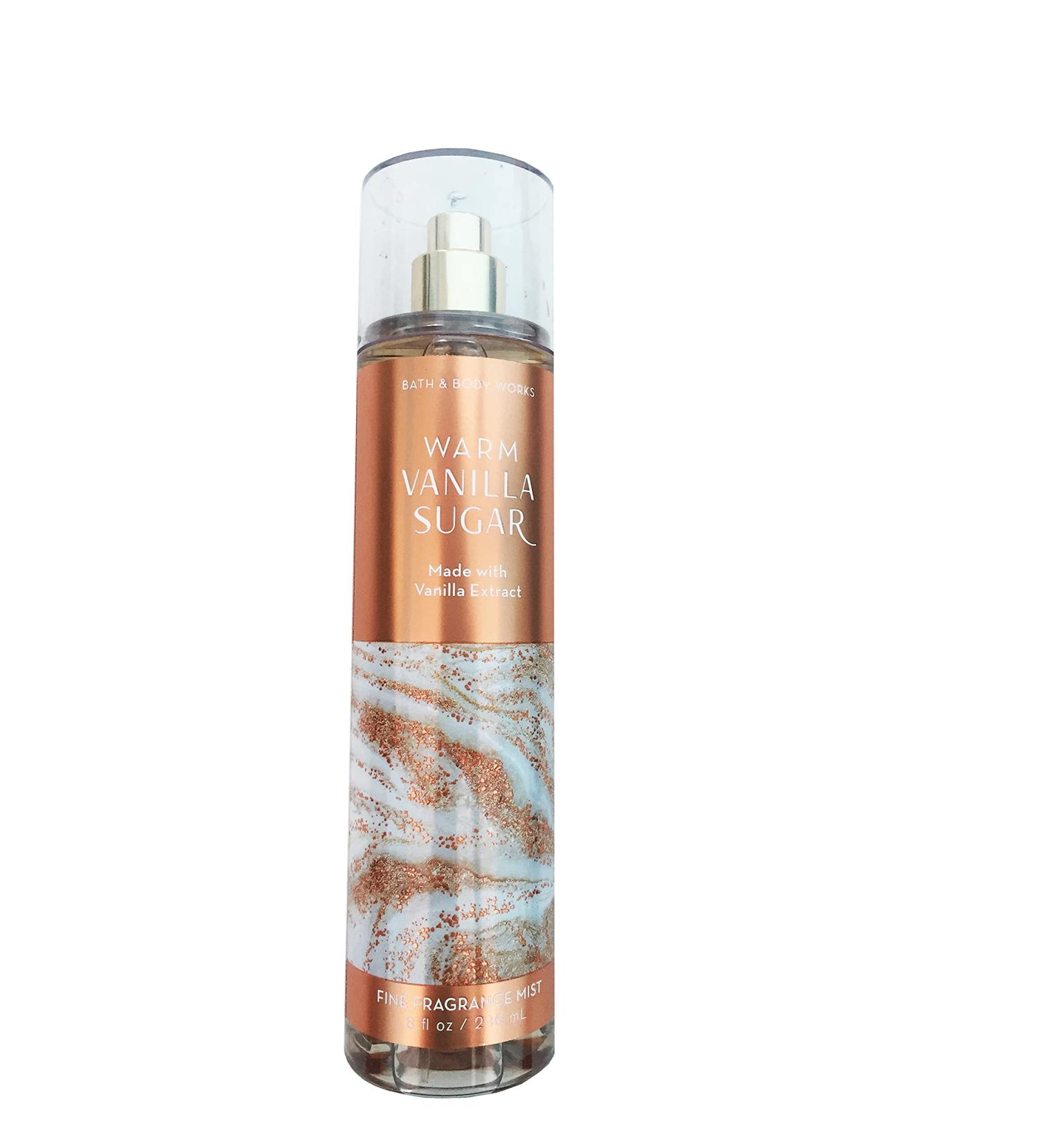 Bath and Body Works Warm Vanilla Sugar Fragrance Mist 8 Fl Oz - Long-Lasting Scent for Body and Home - Buy Online on GoSupps.com