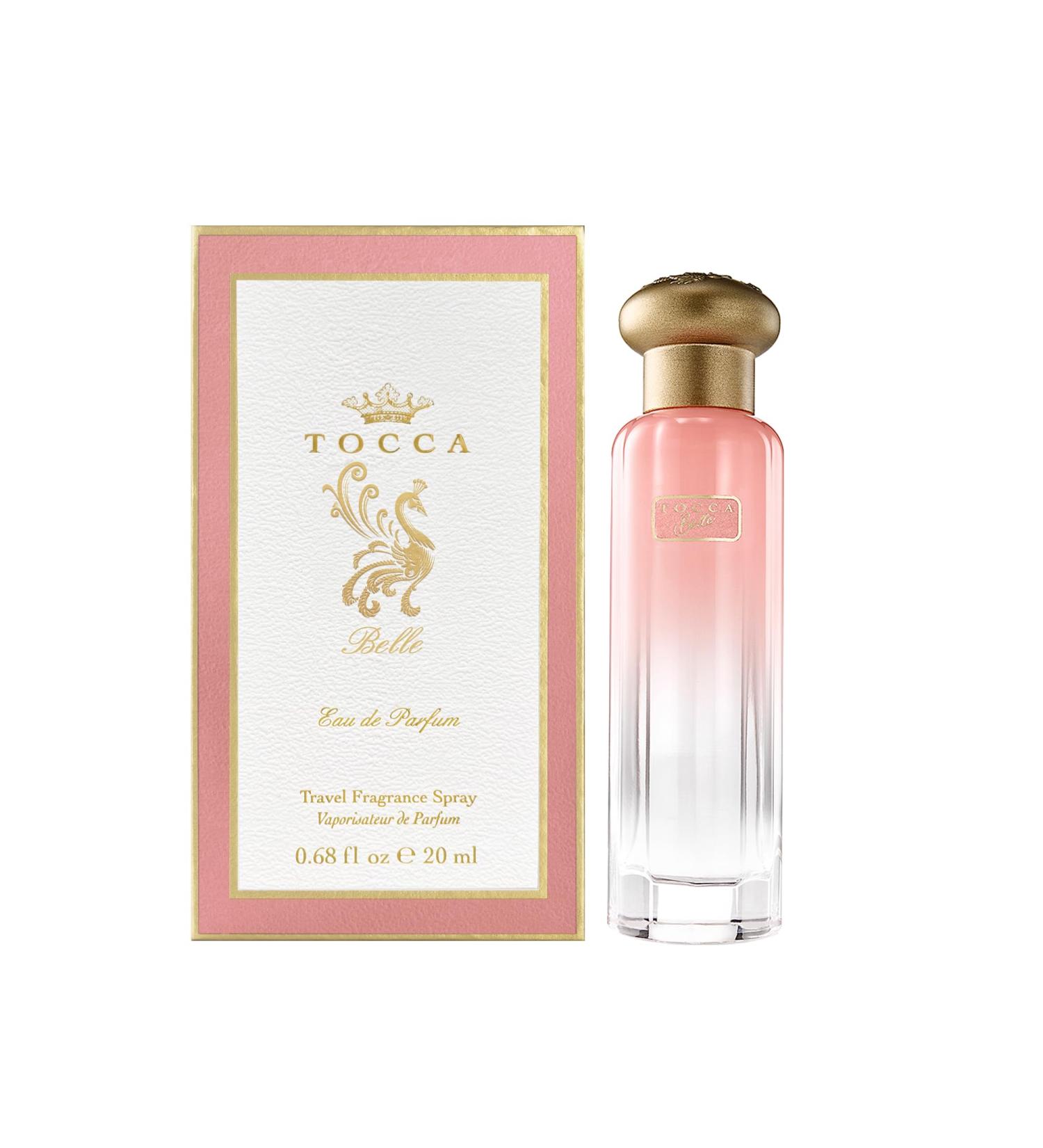 Tocca Women's Eau de Parfum Belle - Fresh Floral Italian Bergamot Petit Grain and White Freesia - Hand-Finished Bottle 0.68 oz. (20 ml) 1 Count (Pack of 1) - Buy Online on GoSupps.com