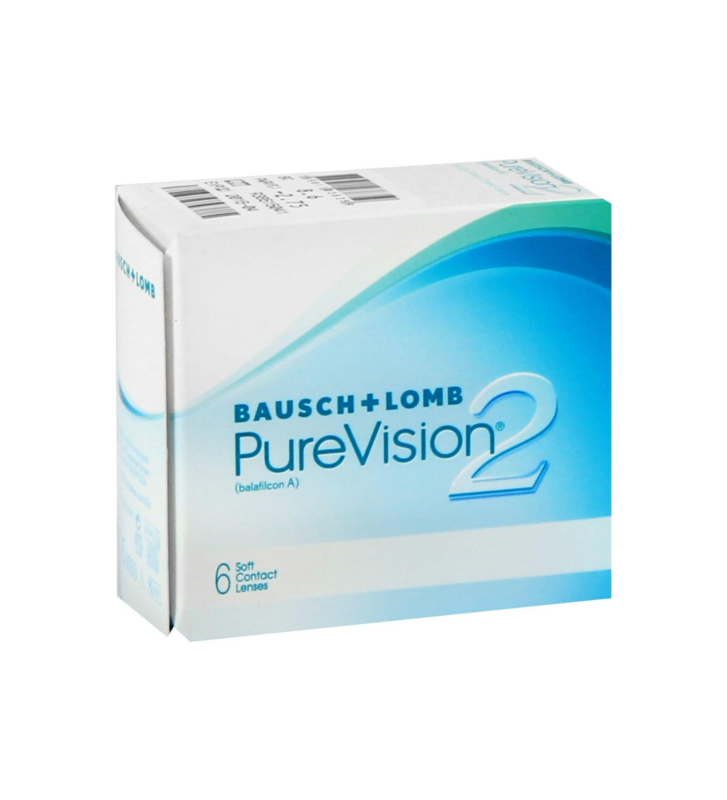 Buy Bausch & Lomb PureVision 2 HD Contact Lenses -4.75 6 Pieces | International Shipping Available - Buy Online on GoSupps.com