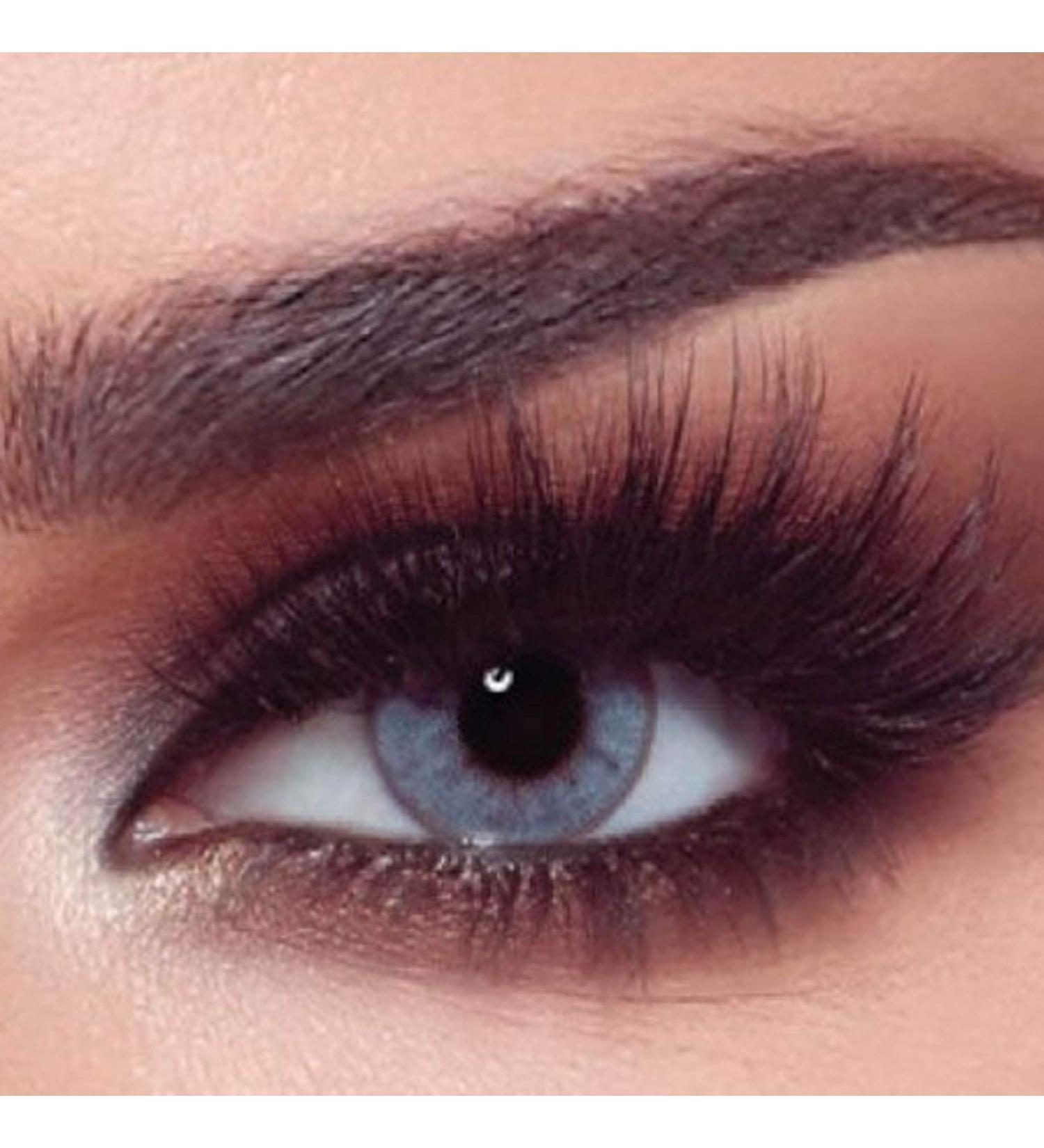 Buy Bella 1-Day Bluish Gray Colored Lenses - Natural Look for Dark Eyes | 10x Daily Lenses No Prescription Needed - Buy Online on GoSupps.com