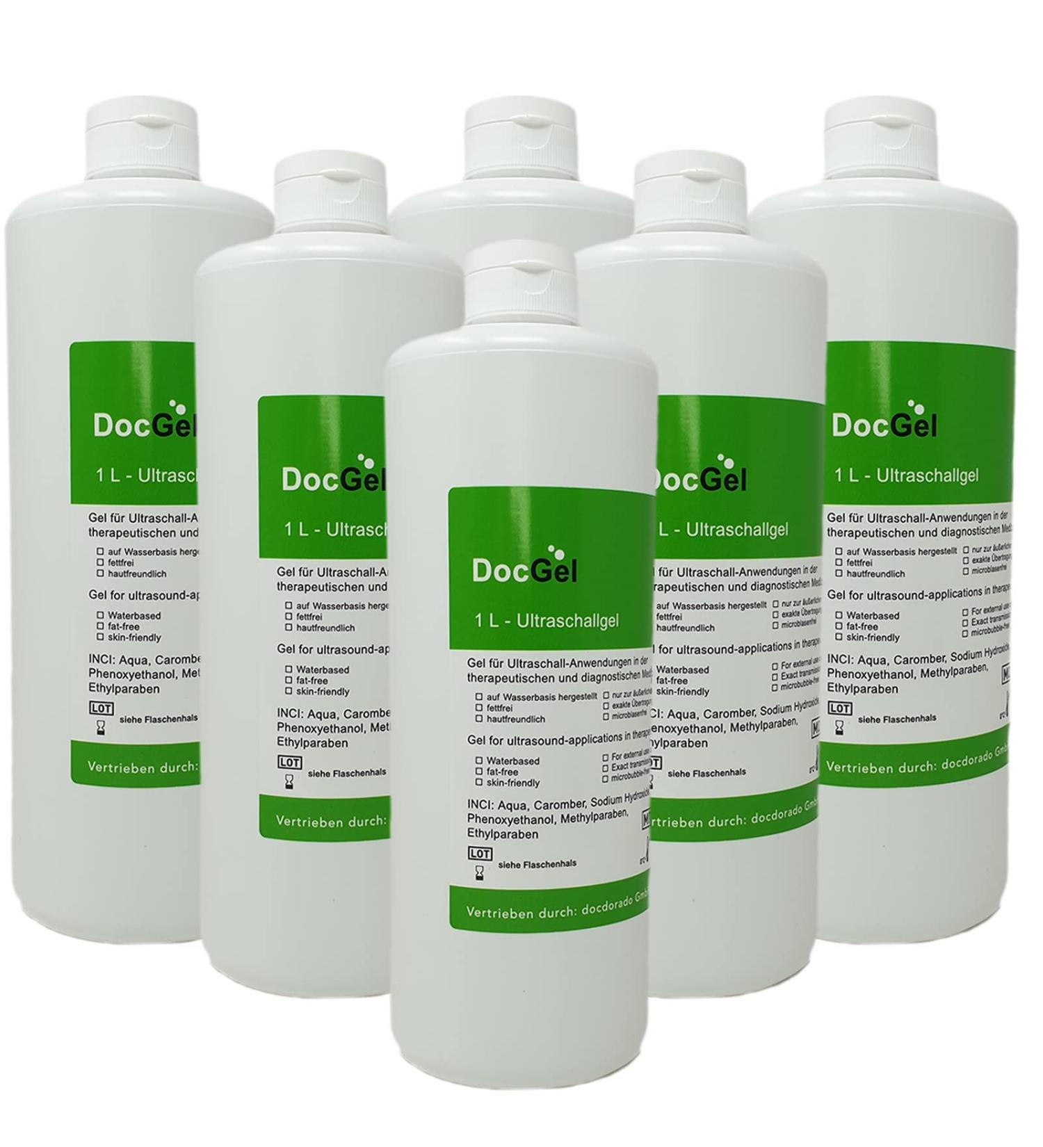 Buy Docgel Ultrasound Gel for Sonography | Medical Glide & Contact Gel | Available in 12x 1000ml | International Shipping - Buy Online on GoSupps.com