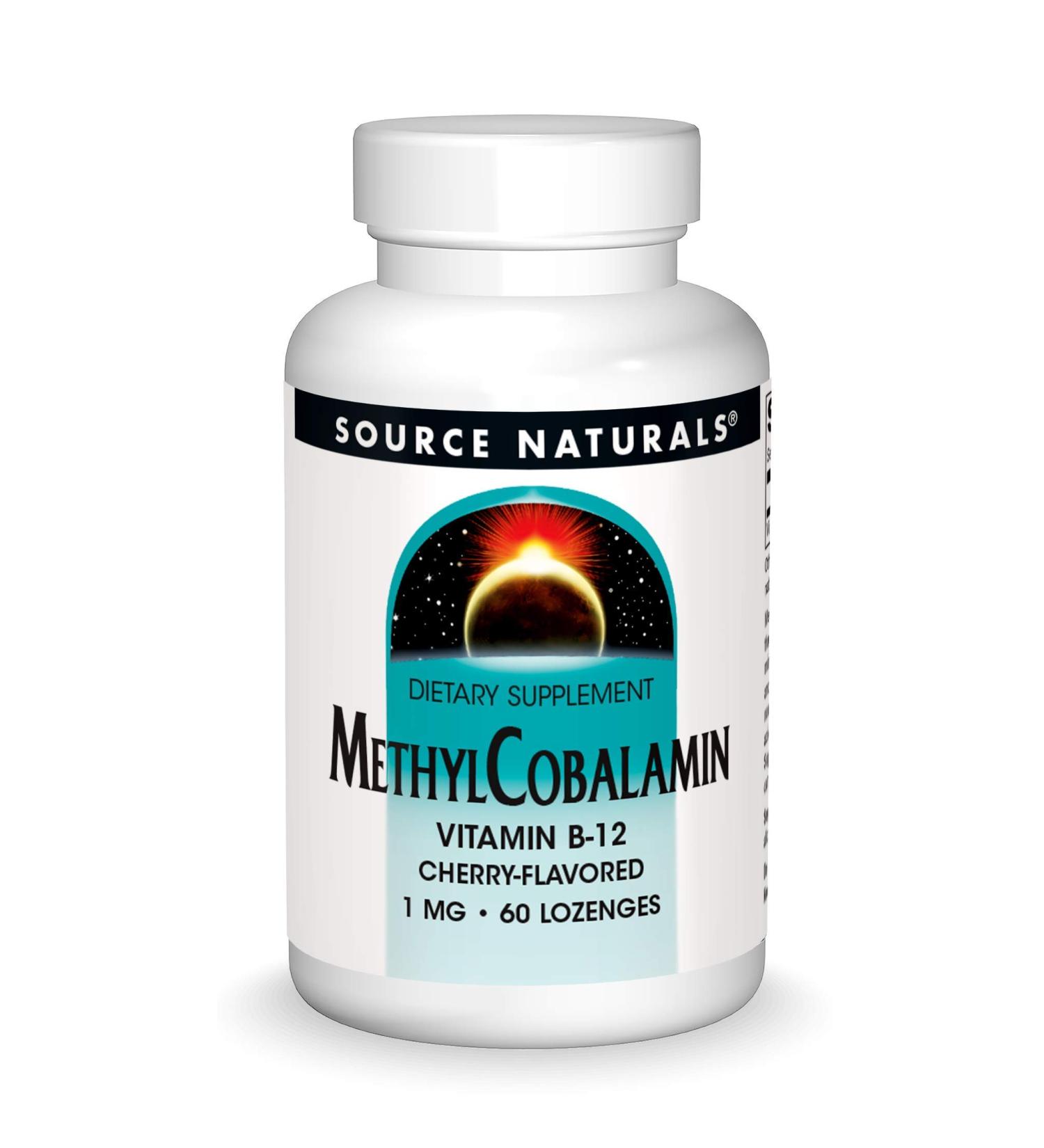 Source Naturals Methylcobalamin B12 60 Tablets - Buy Online on GoSupps.com