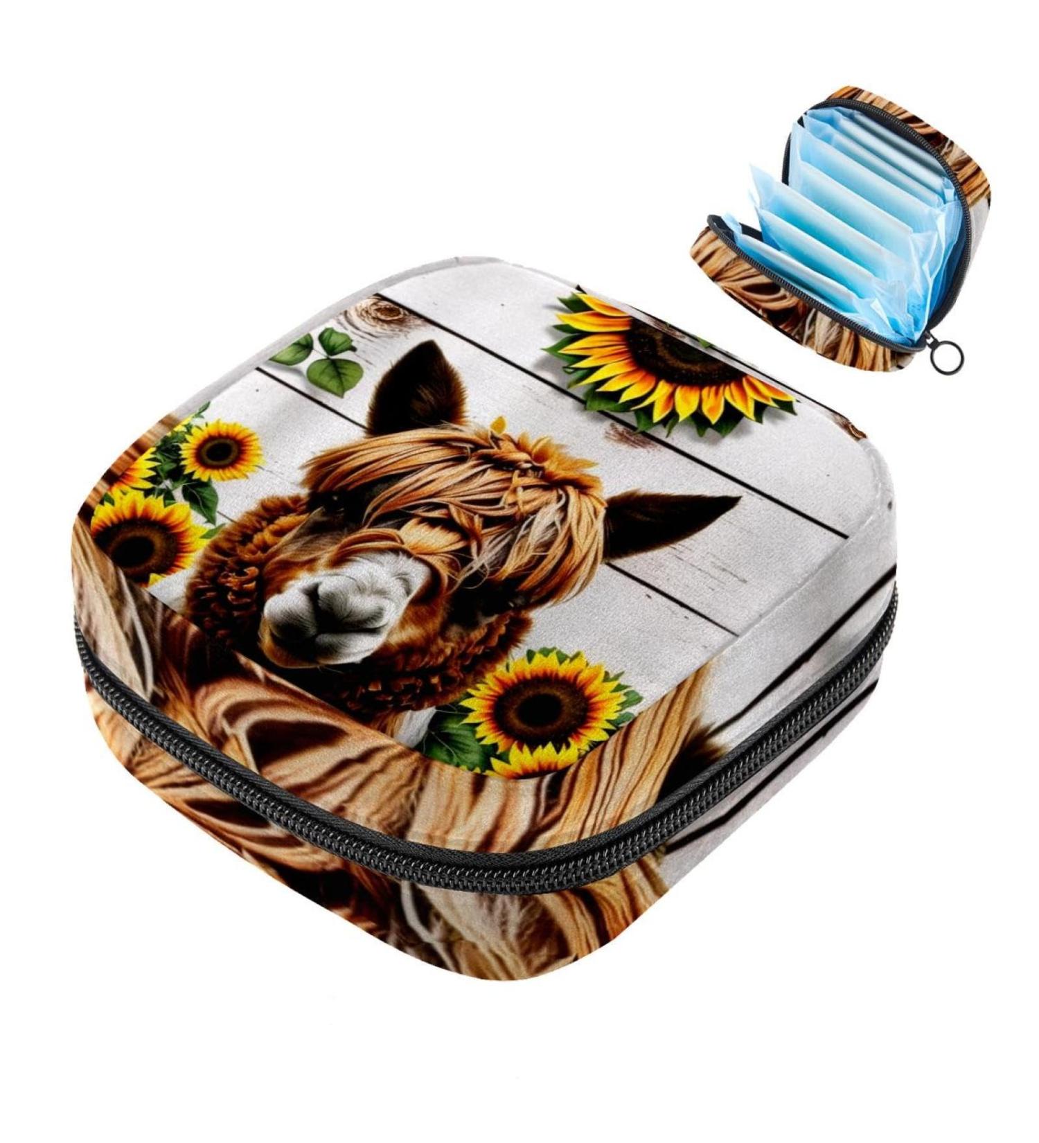 Shop Colorful Storage Bags for Women's Bandages & Men's Cup | Large Capacity Travel Organizer - Buy Online on GoSupps.com