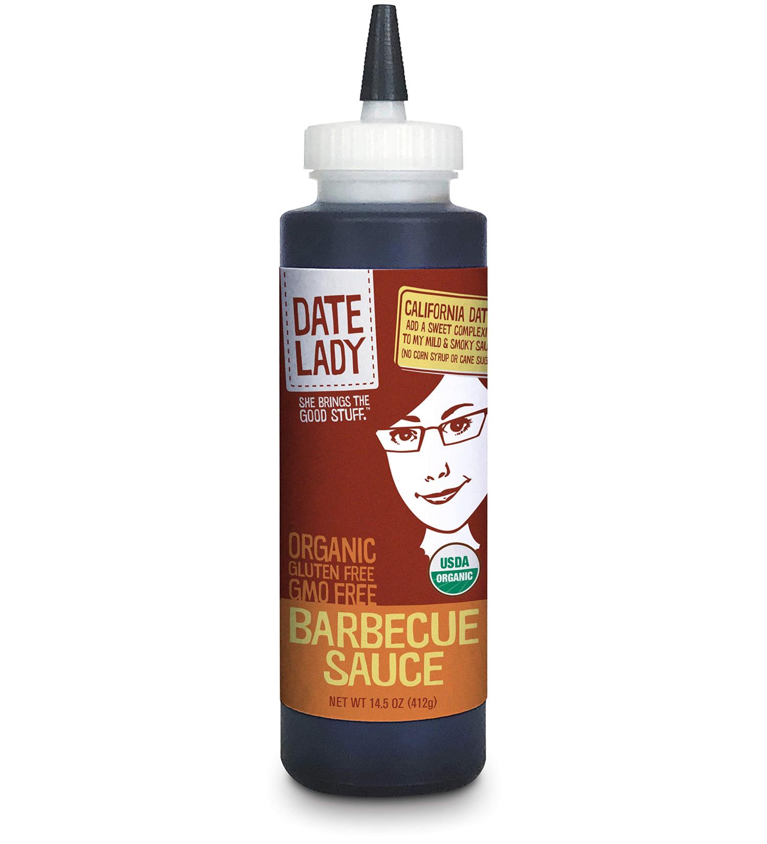 Date Lady Barbecue Sauce 14.5 oz - All-Natural, Delicious & Versatile BBQ Sauce - Buy Online on GoSupps.com
