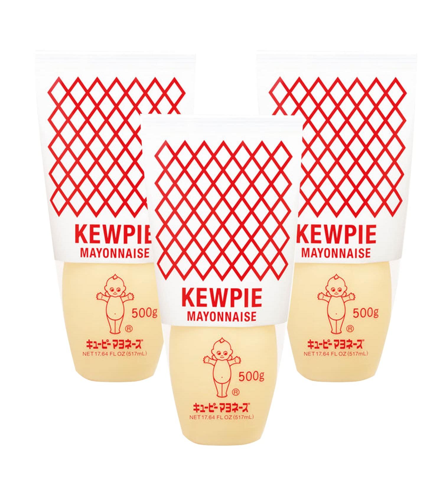 KEWPIE Japanese Mayonnaise 3-Pack - Rich and Creamy Umami Taste - Made In Japan - Buy Online on GoSupps.com