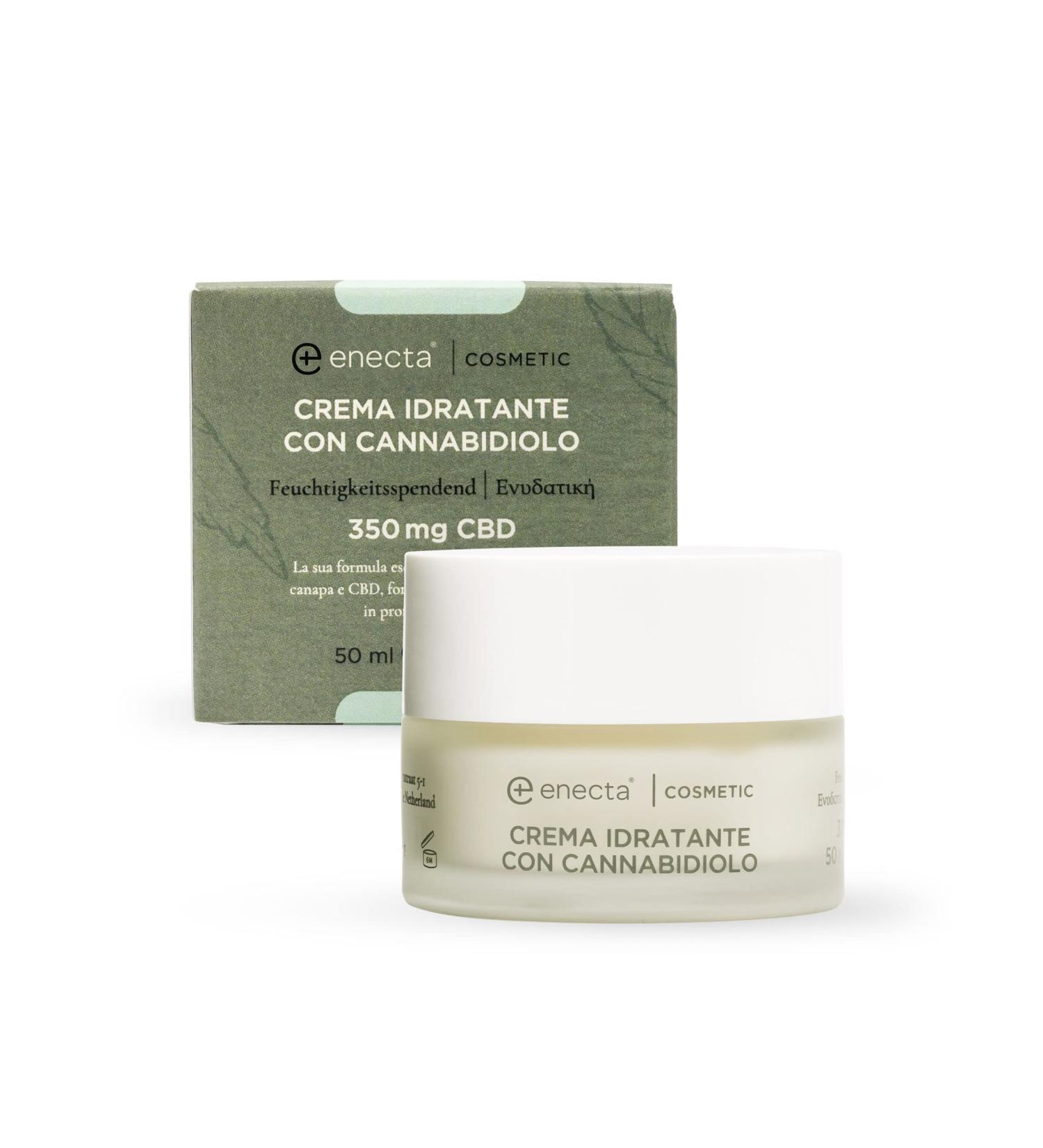  Enecta Enecta CBD Moisturising Cream 350mg 50ml 1 unit 50g - Buy Online on GoSupps.com