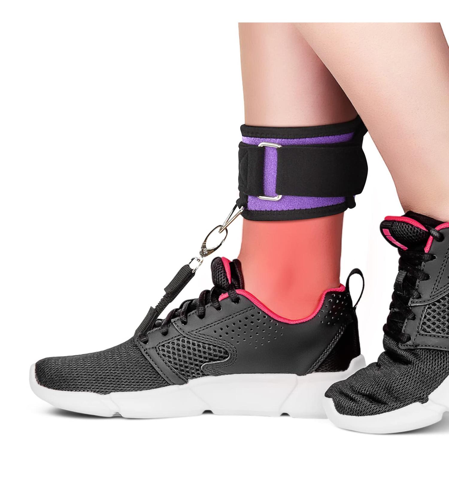 Adjustable Drop Foot Support Brace - Orthosis for Improved Gait & Ankle Stability | Reduce Cramps & Sprains - Buy Online on GoSupps.com